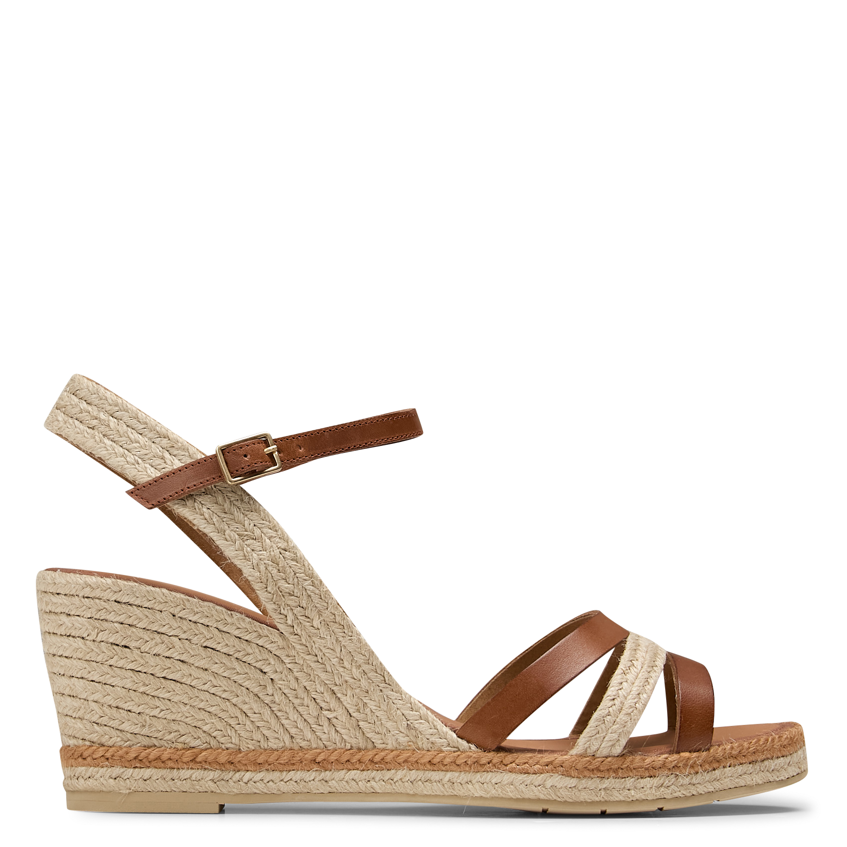 Heeled leather sandals MON SOULIER