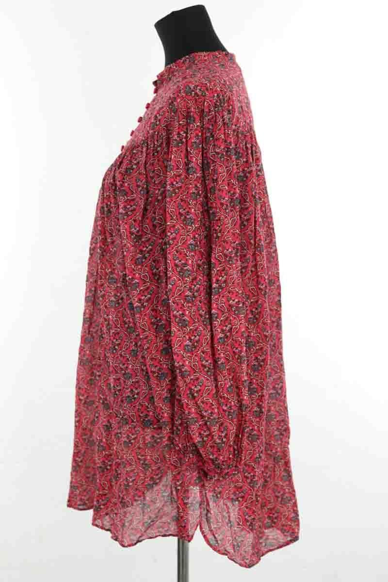 Cotton dress ISABEL MARANT - Seconde Main Red