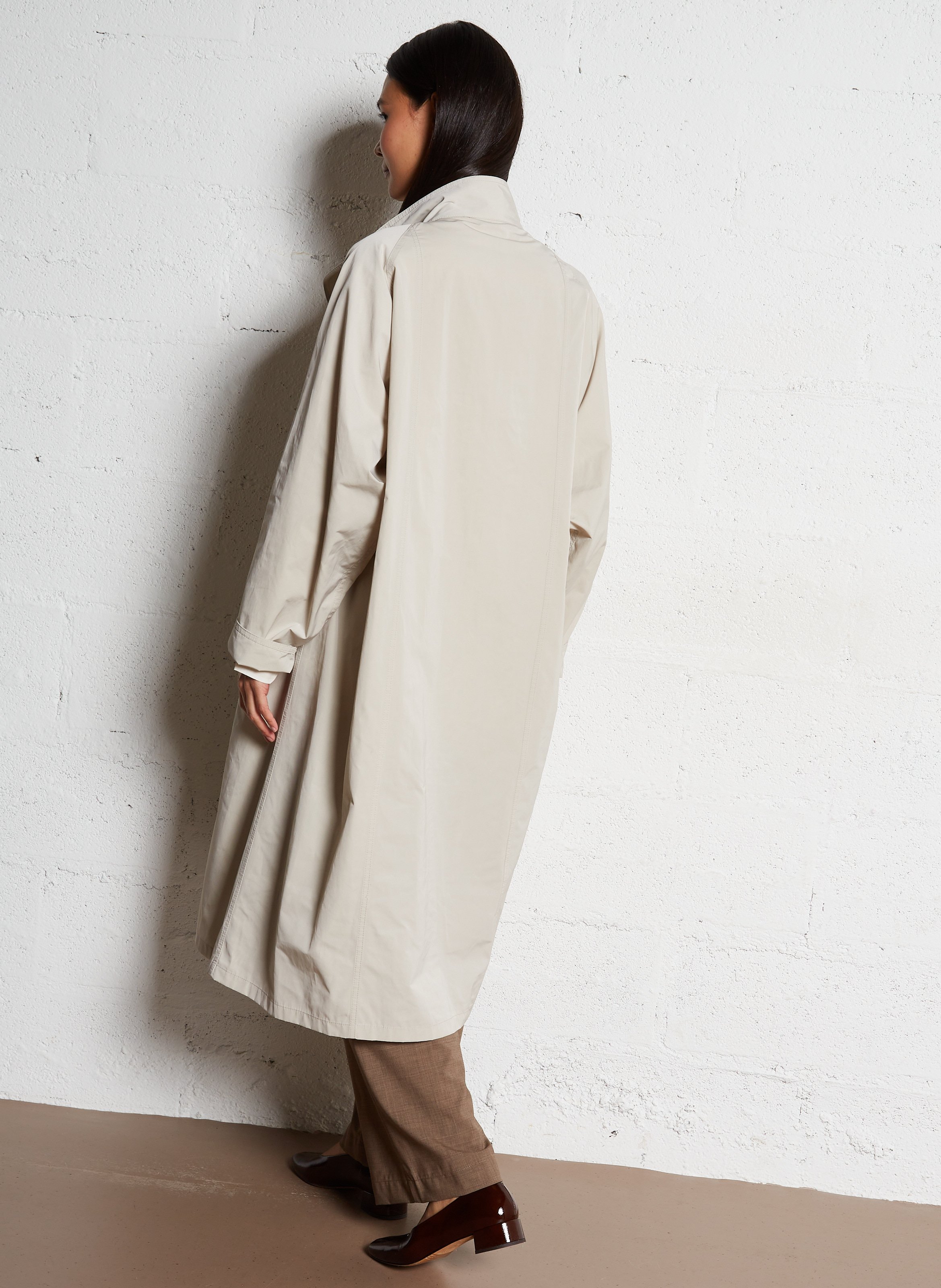 Straight wool trousers MASSCOB Brown