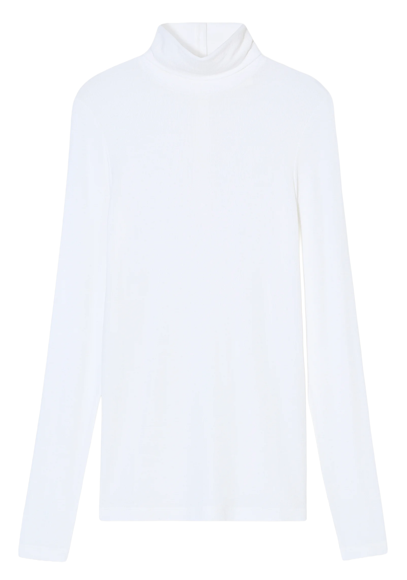 Bodycon roll-neck sweater CLOSED White