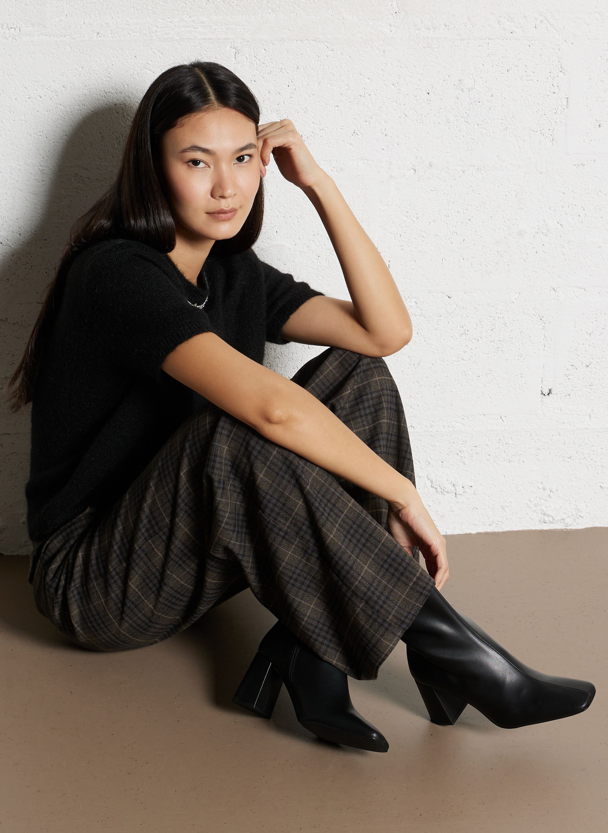 Bianca - Lederstiefeletten ANGEL ALARCON Schwarz