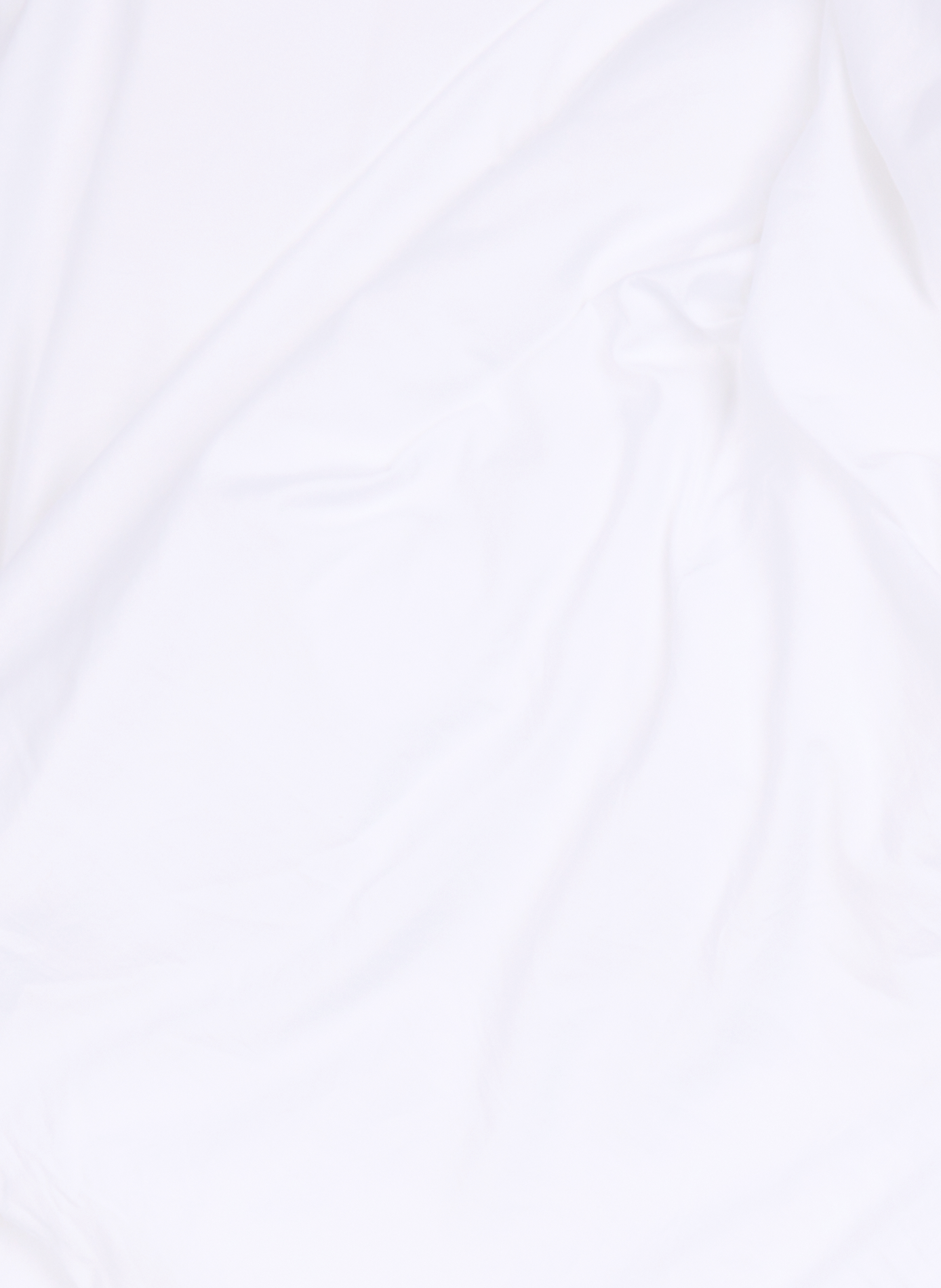 Hoeslaken van katoen AU PRINTEMPS PARIS MAISON Wit