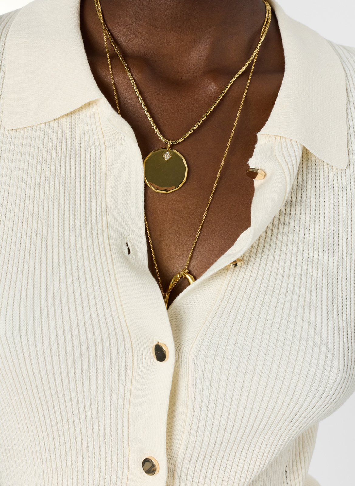 Aansluitende cardigan van gemengd katoen GERARD DAREL Beige