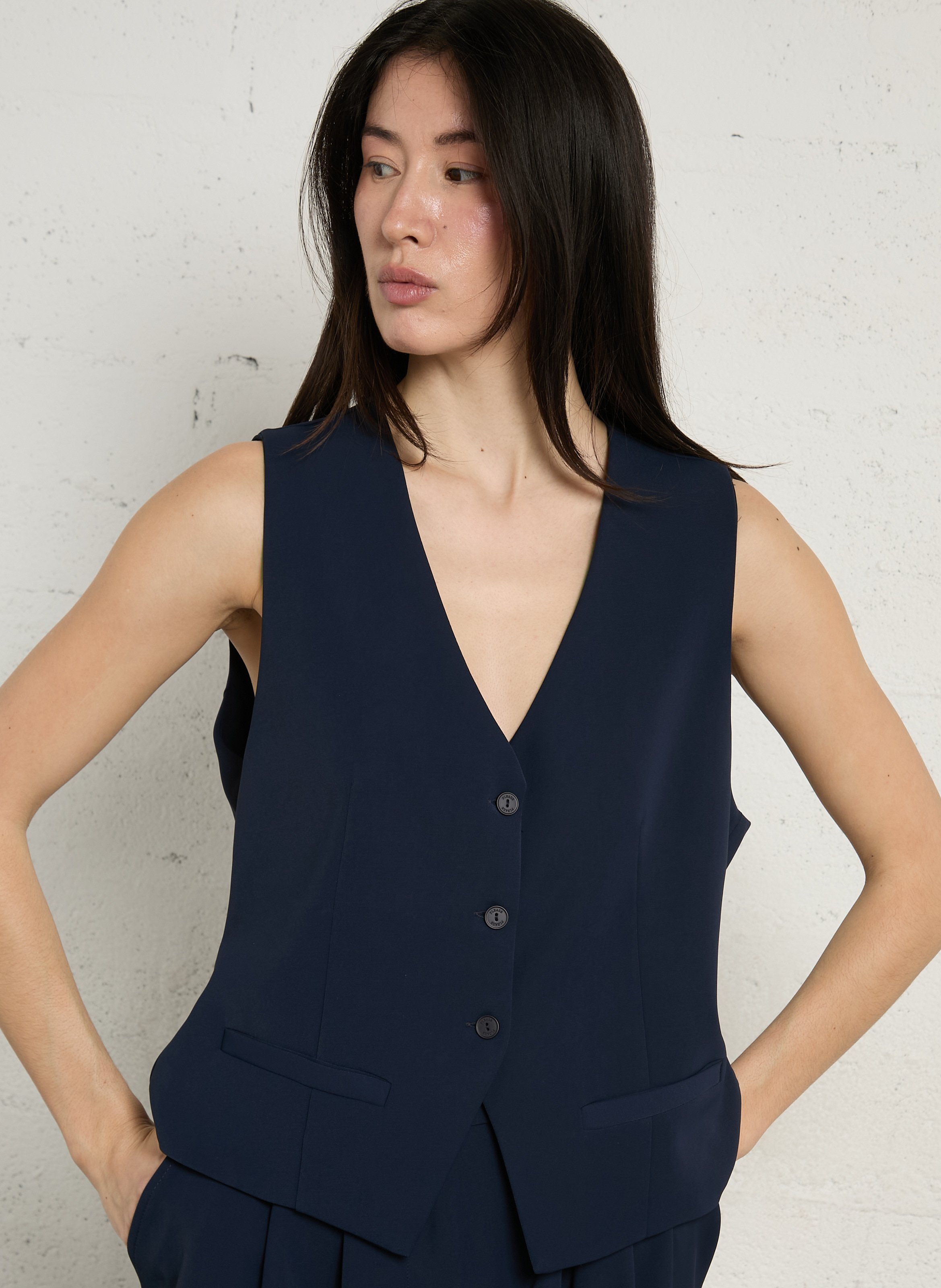 V-neck waistcoat PLEASE