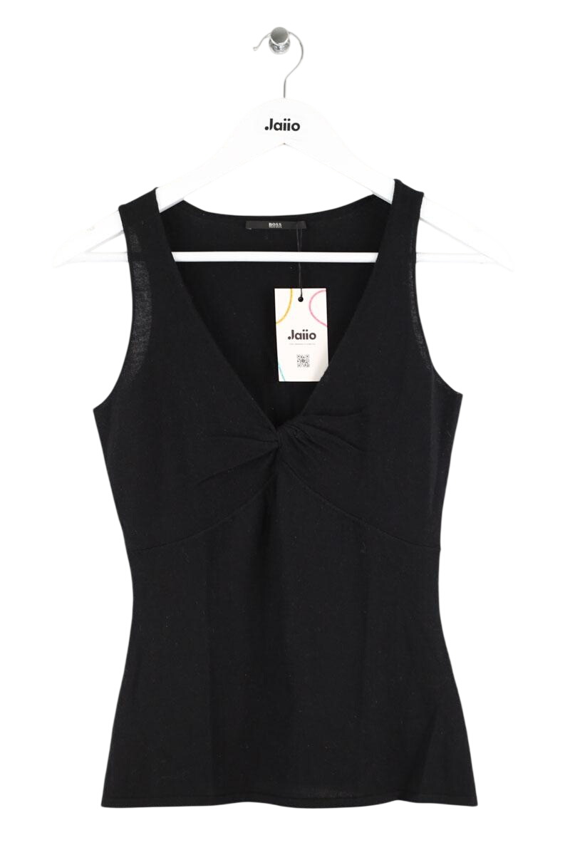 Azawood sleeveless top BOSS - SECONDE MAIN Black