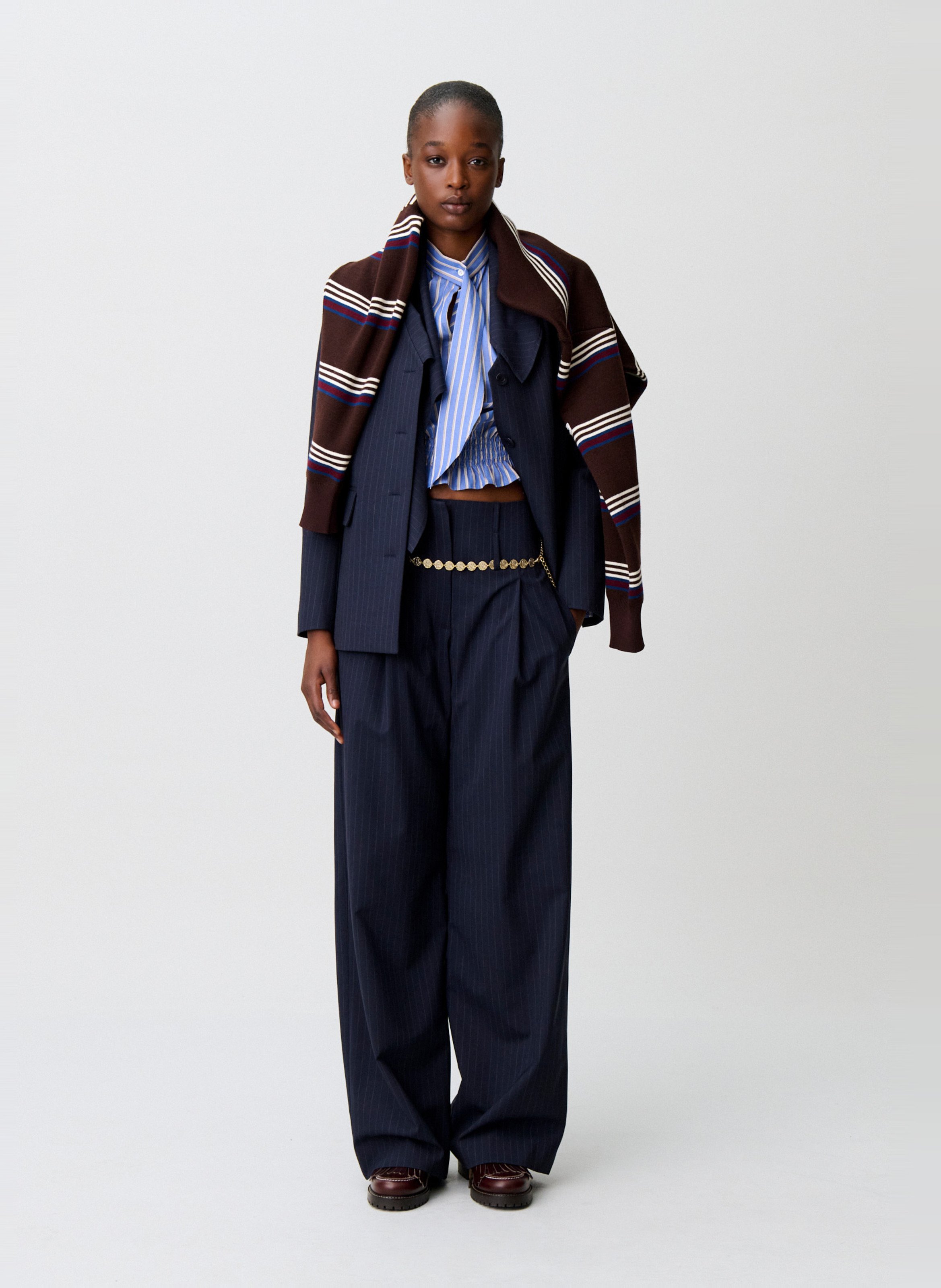 Pantalon à pinces CLAUDIE PIERLOT Multicolore
