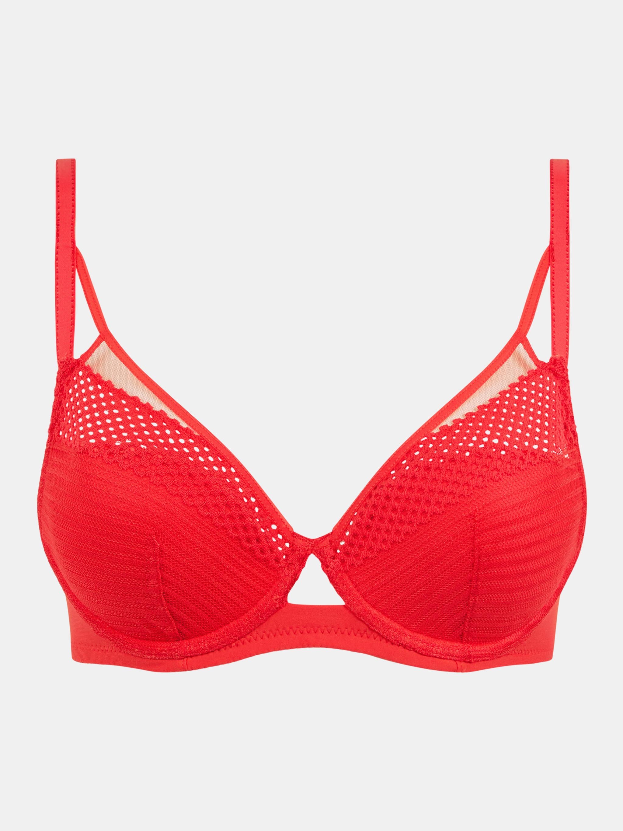 Plunge cup bra CHANTELLE PULP Red