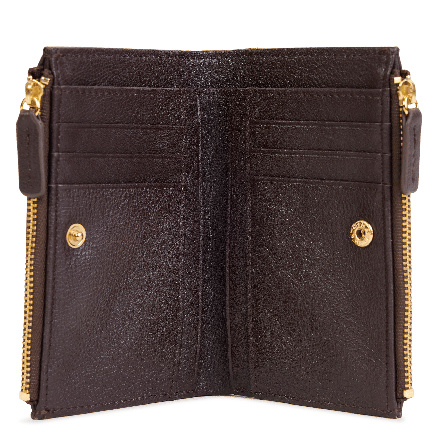 Portefeuille en cuir NAT & NIN Marron