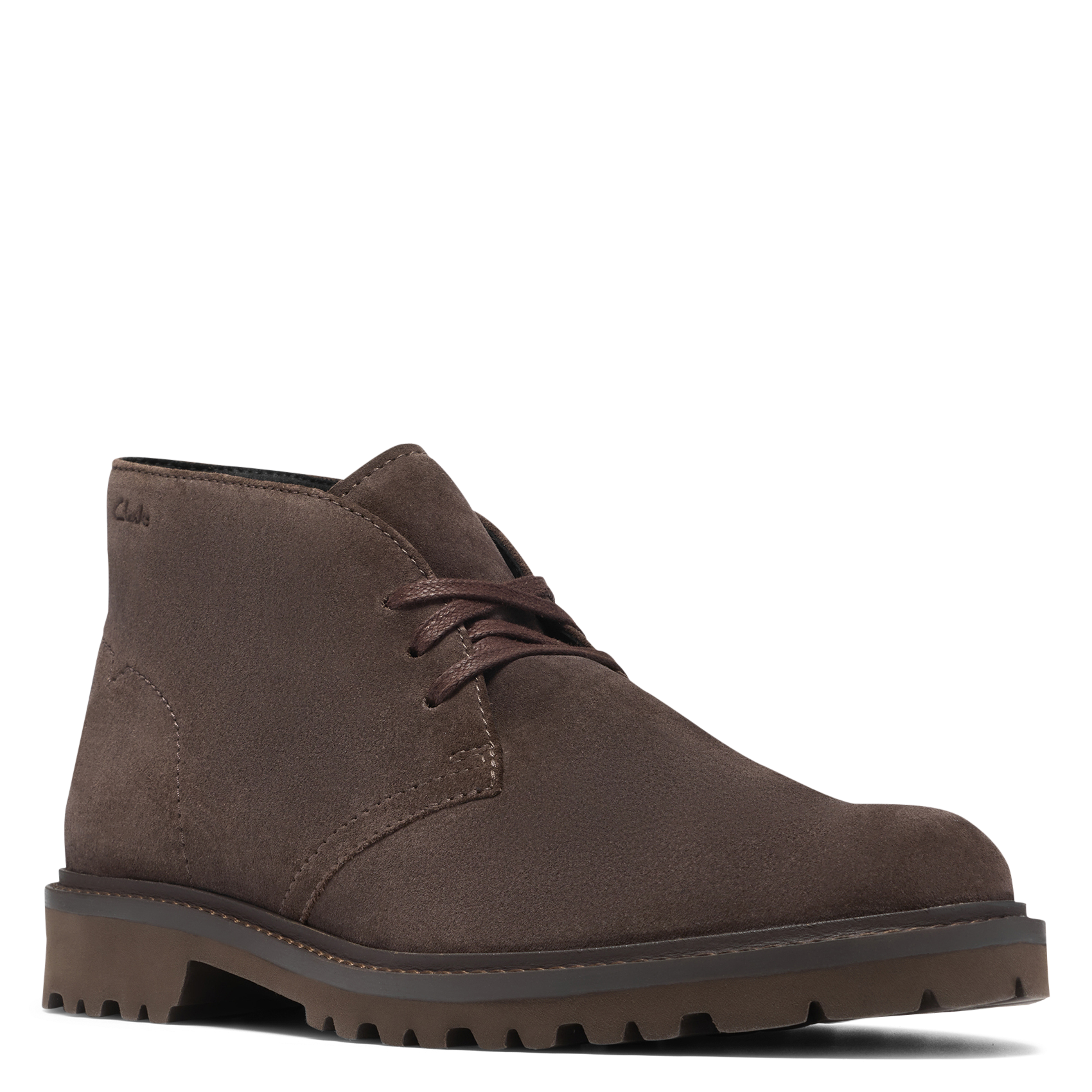 Lederboots CLARKS Braun