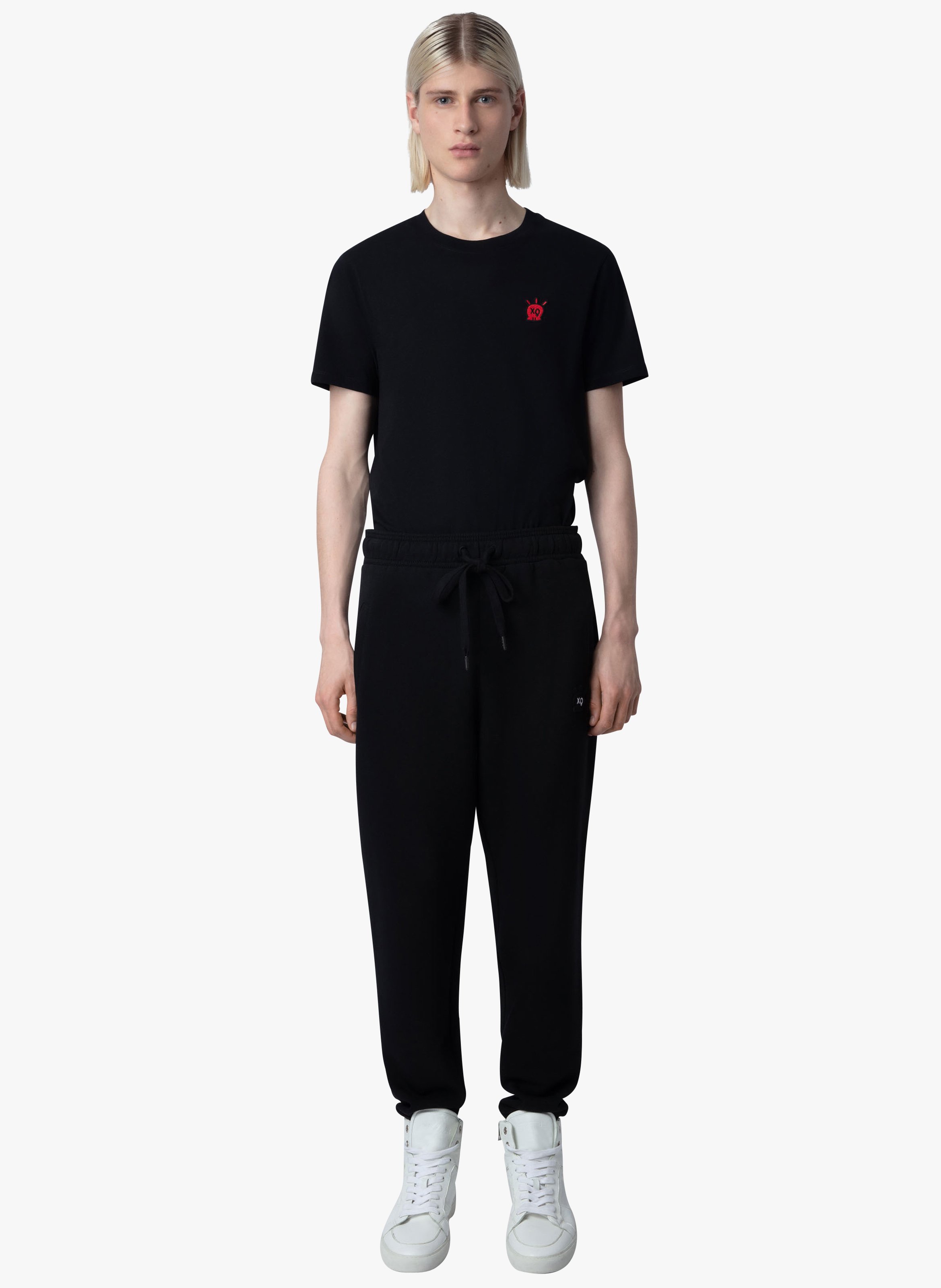 Fleecy store track pants