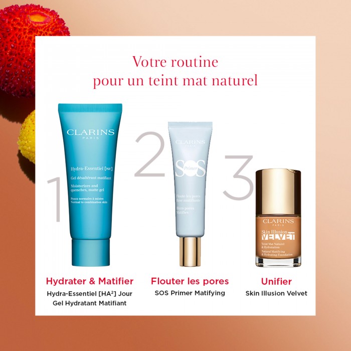 SOS Primer foundation CLARINS Matifiante