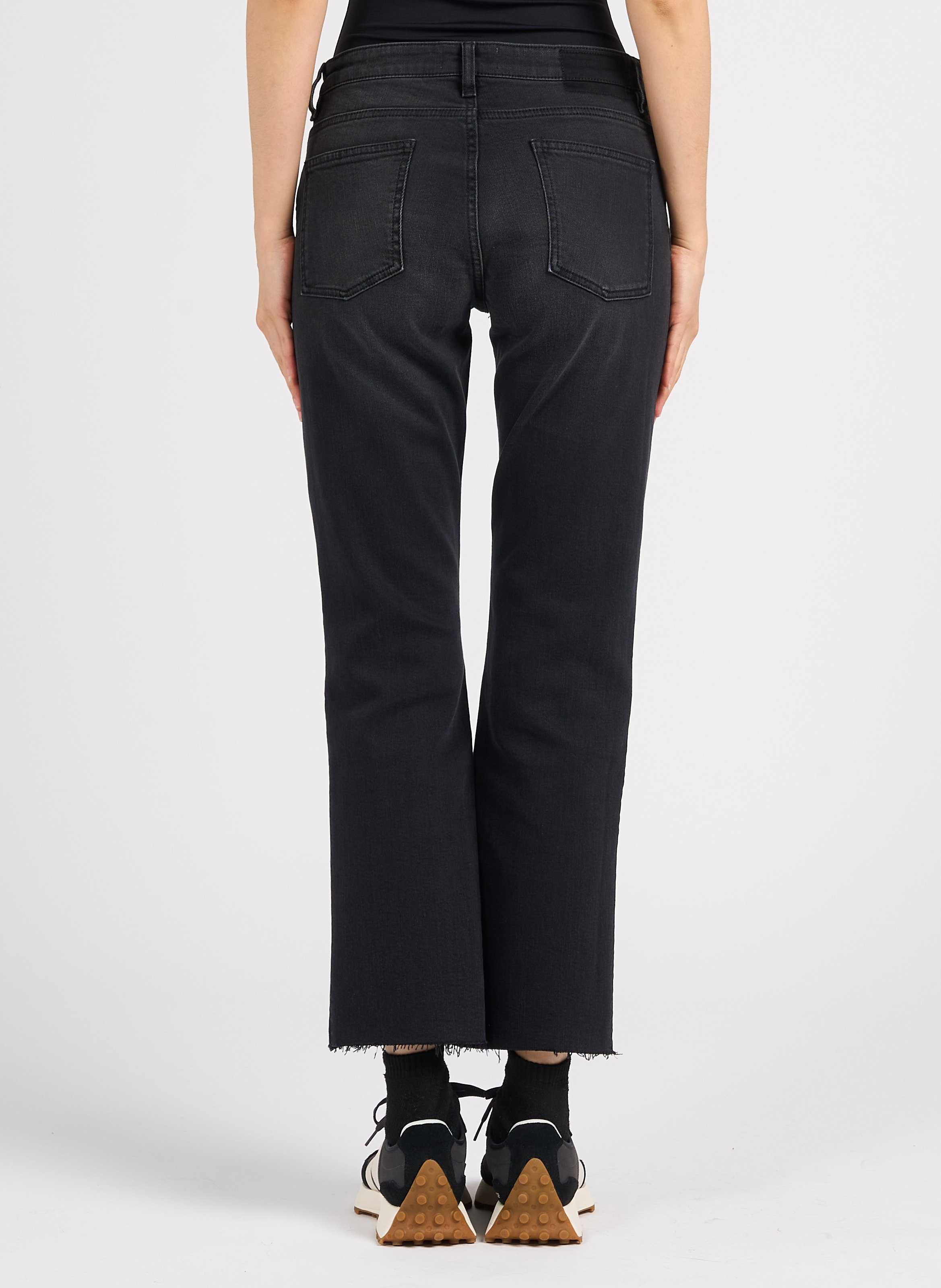 Rechte jeans | katoenblend ACQUAVERDE Zwart