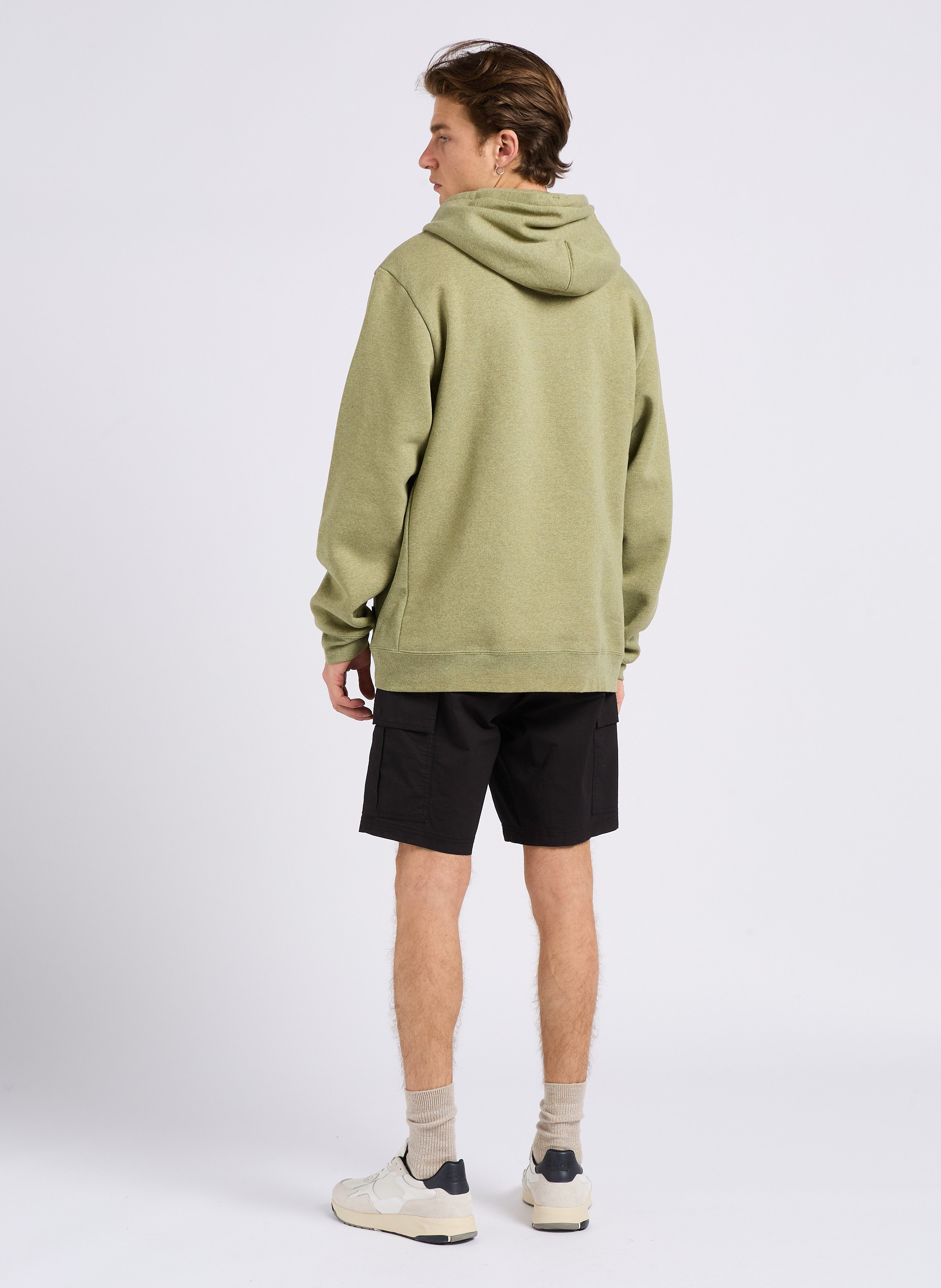 Cotton-blend cargo shorts SELECTED Black