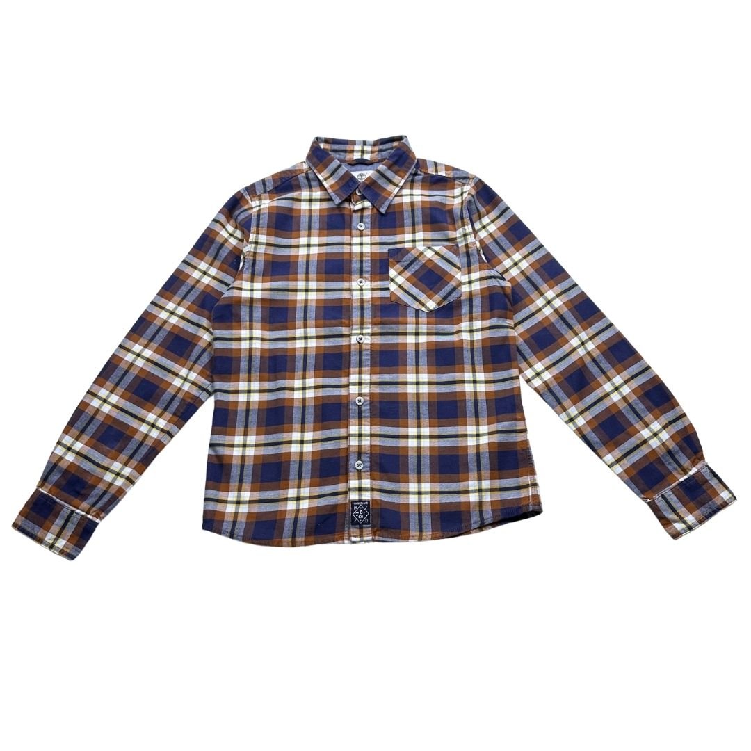 Brown child's shirt - 12 years TIMBERLAND Brown