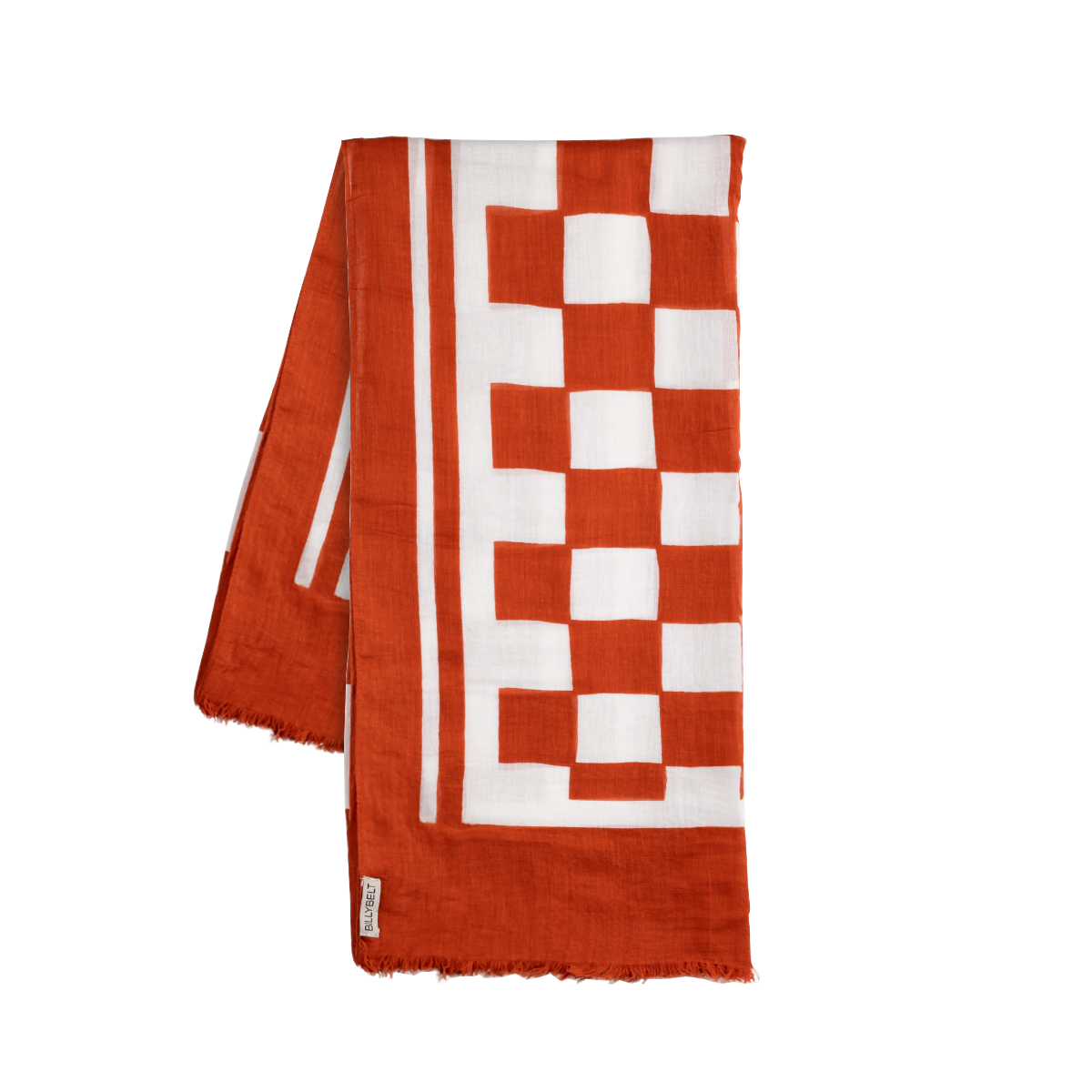 Organic cotton scarf OrangeBILLYBELT