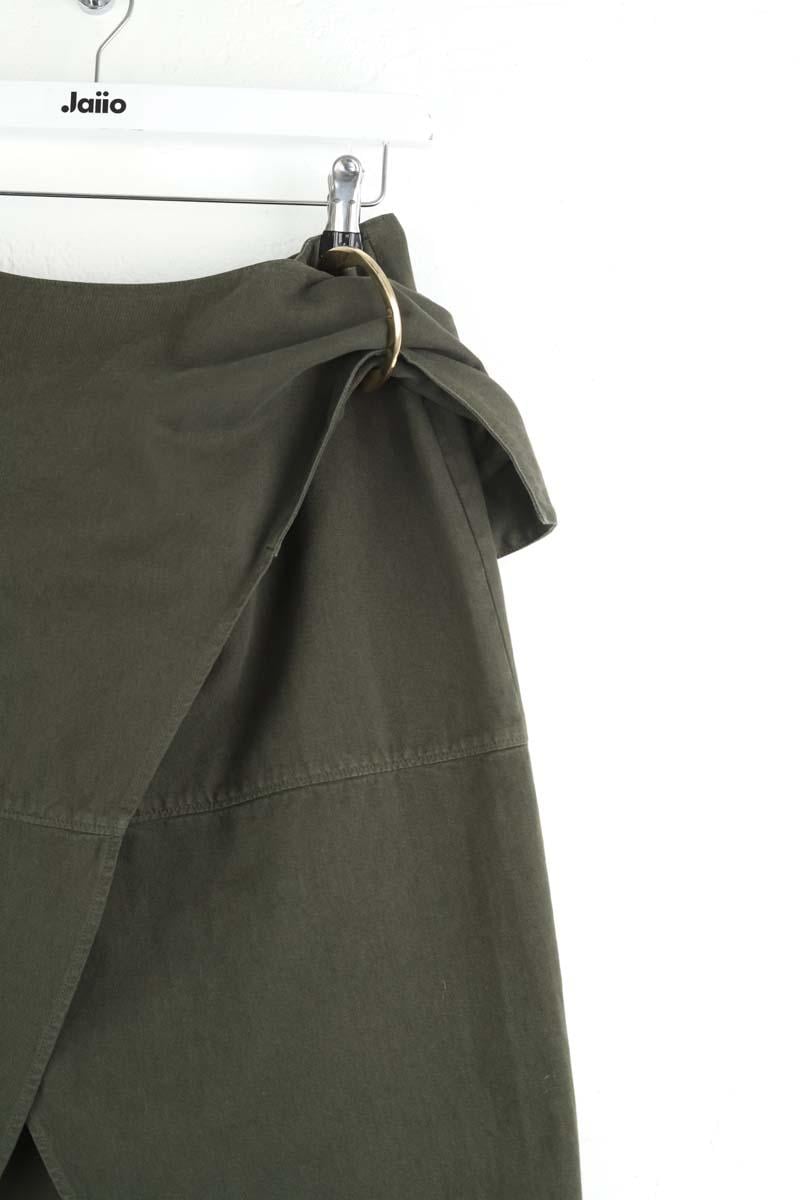 Cotton skirt LAURENCE BRAS - Seconde Main Khaki