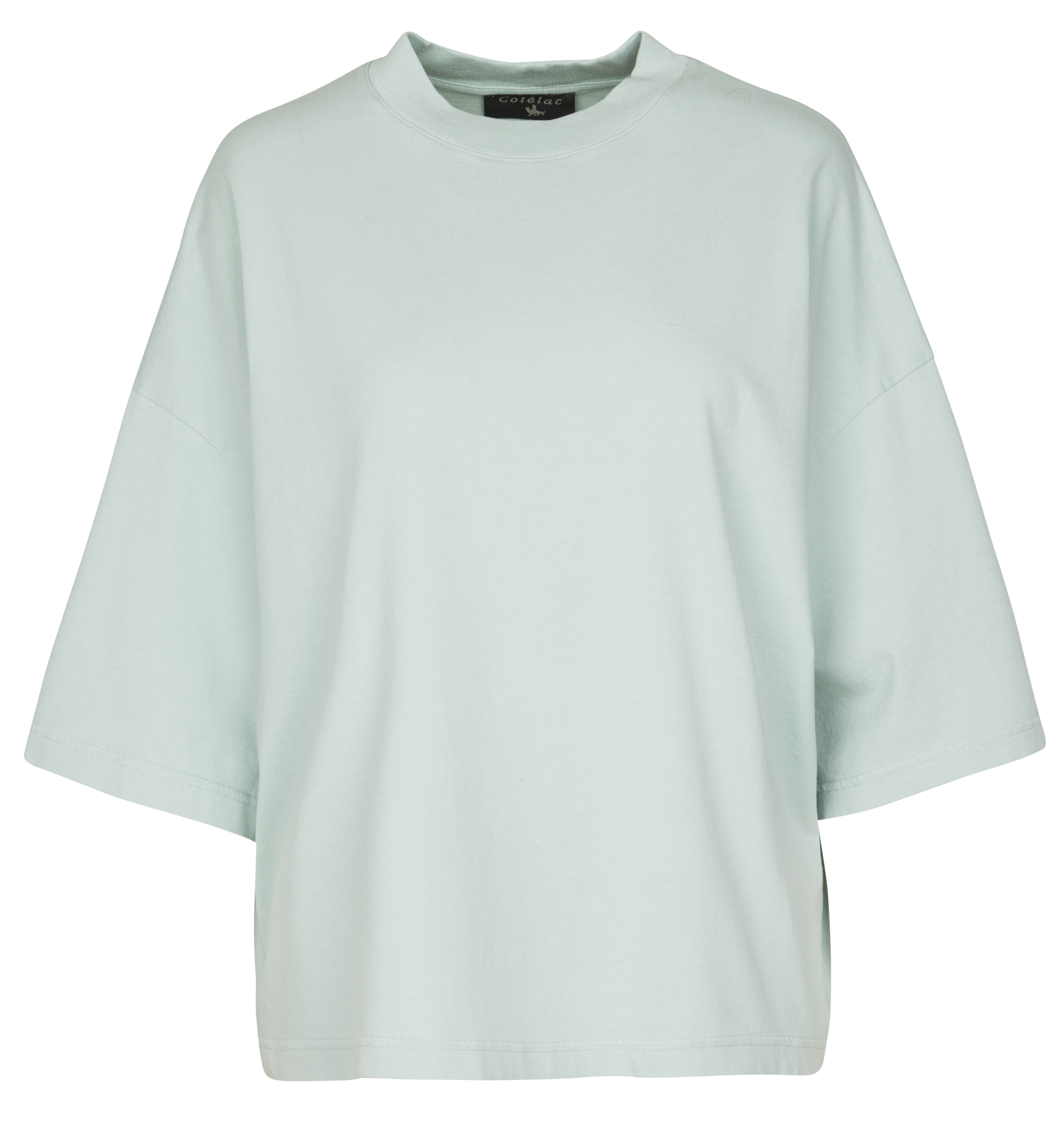 Oversized organic cotton T-shirt COTELAC Blue