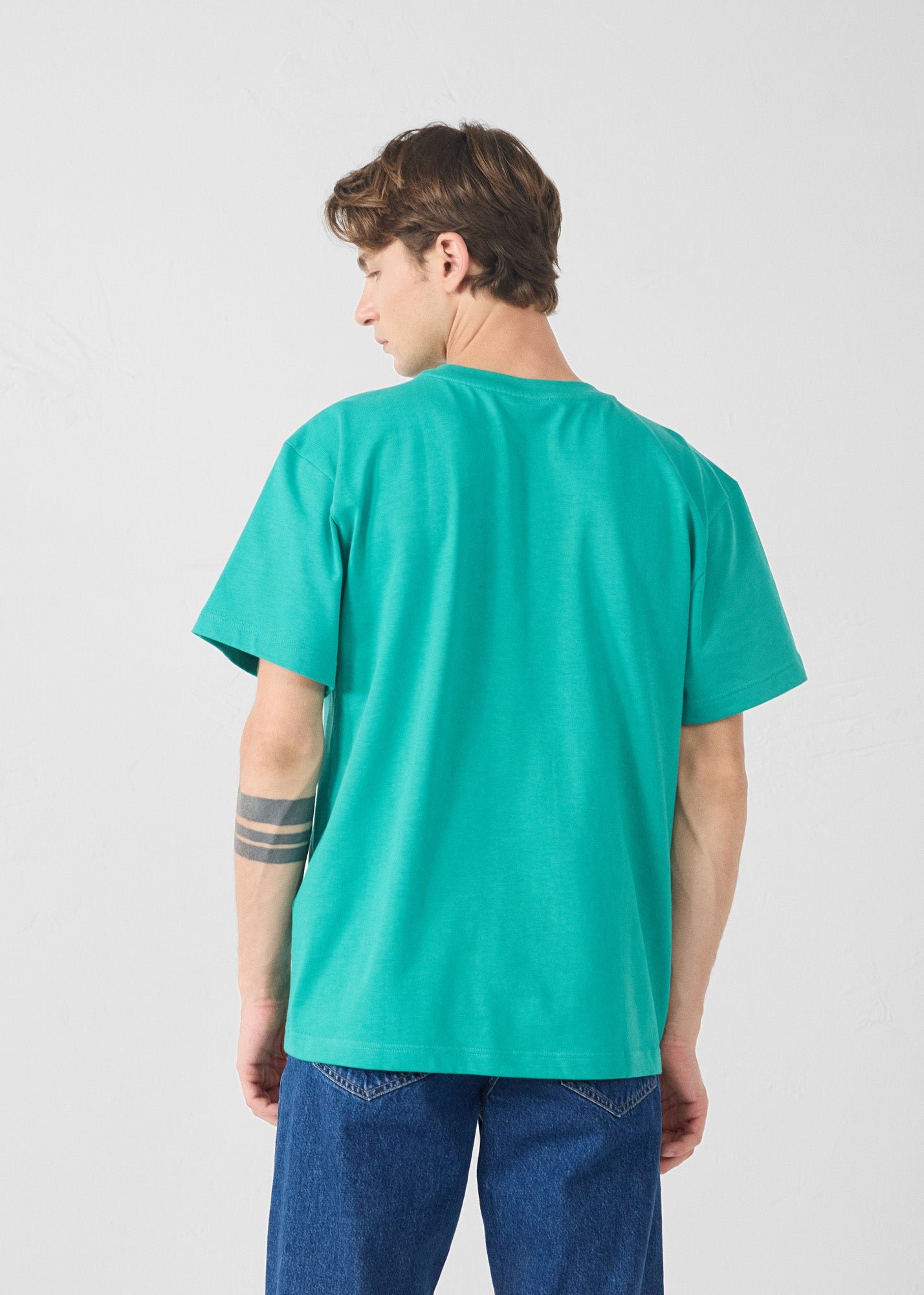 Round neck t-shirt Andrea JOTT Green