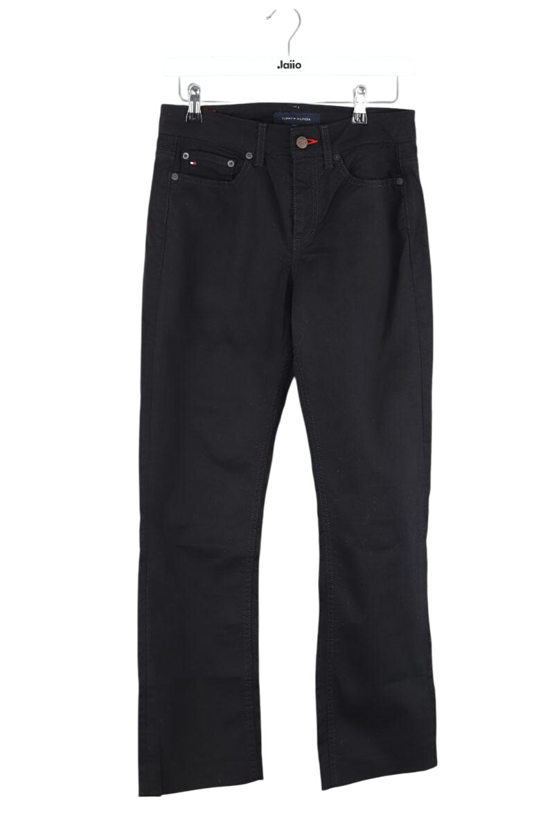Cotton skinny jeans TOMMY HILFIGER - SECONDE MAIN Black