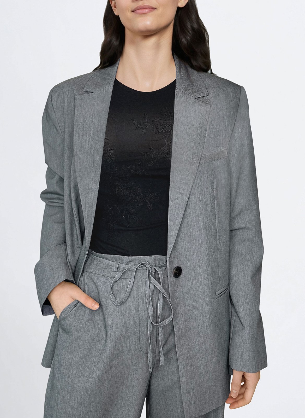 Veste de tailleur  VILA Gris