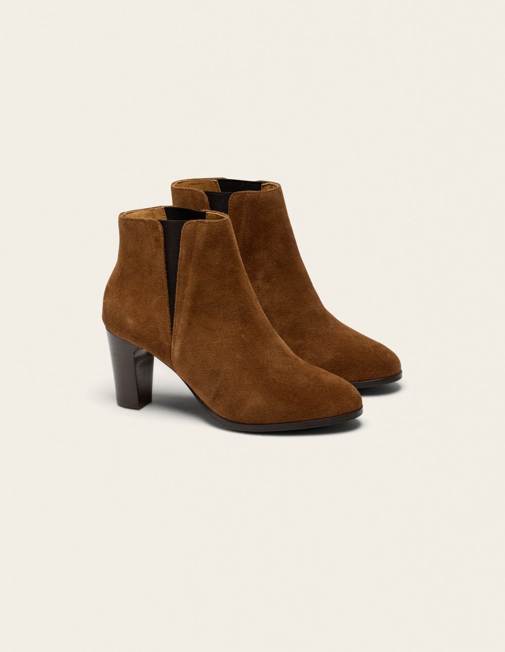 Ankle boots with heel ODAJE EX. M.MOUSTACHE Brown