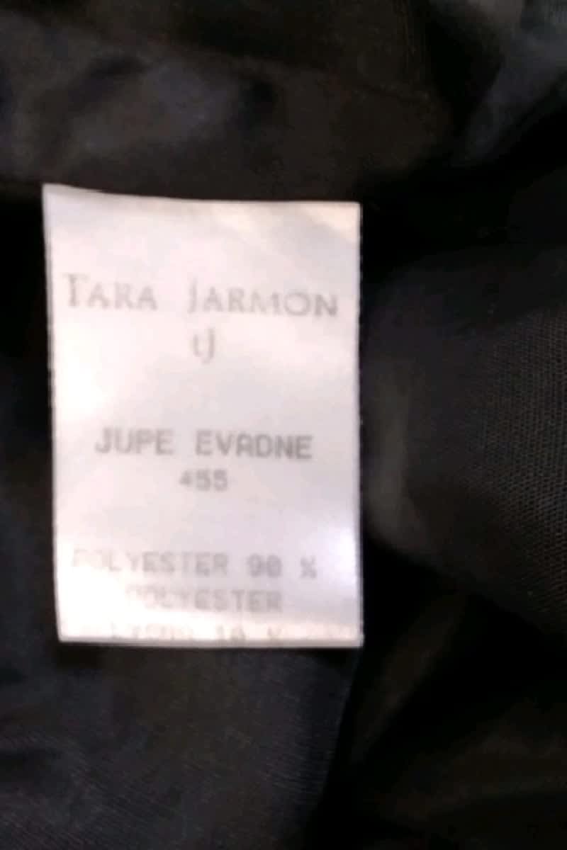 Skirt TARA JARMON - Seconde Main Black