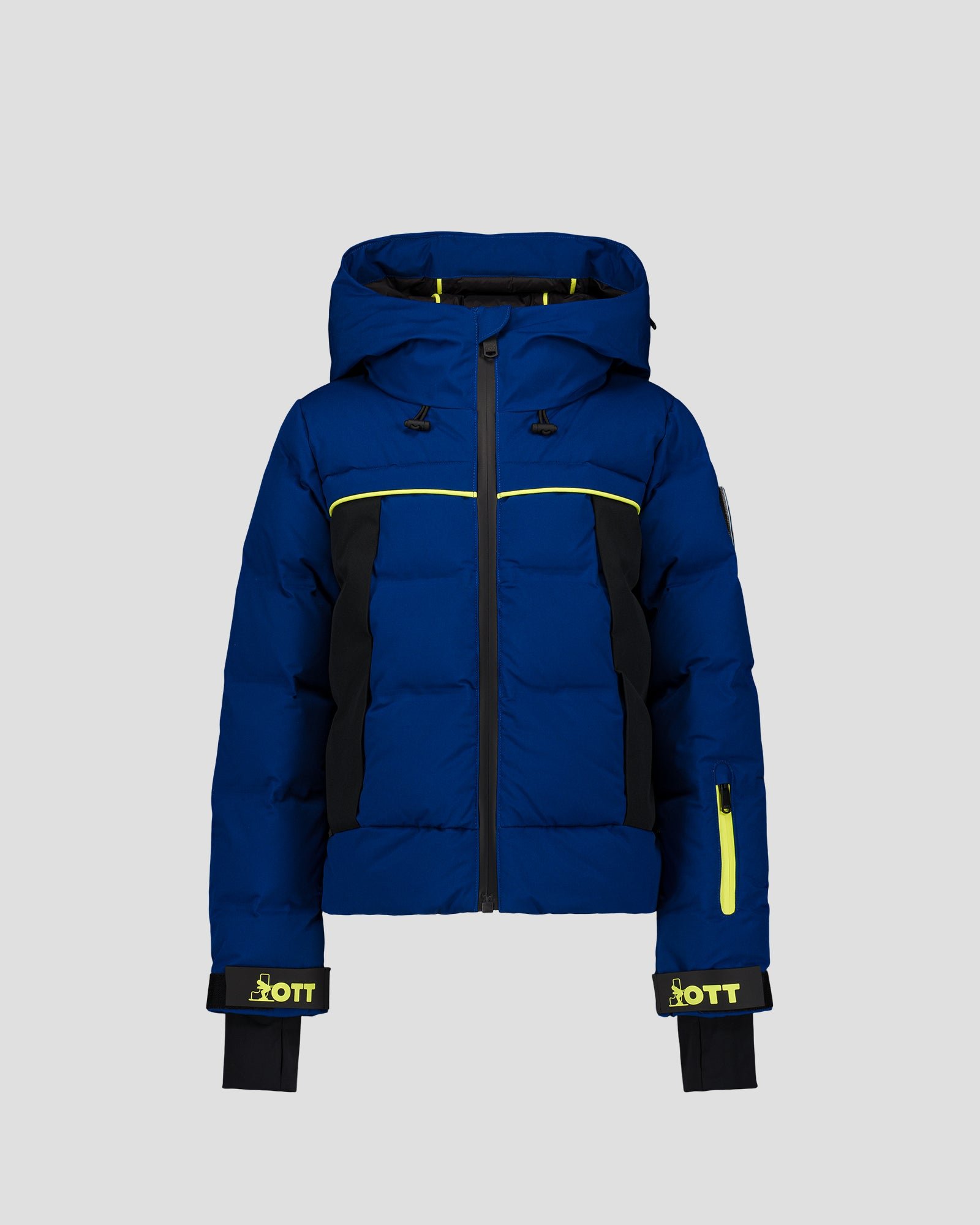 Children's ski jacket for extreme cold Cembros JOTT Blue