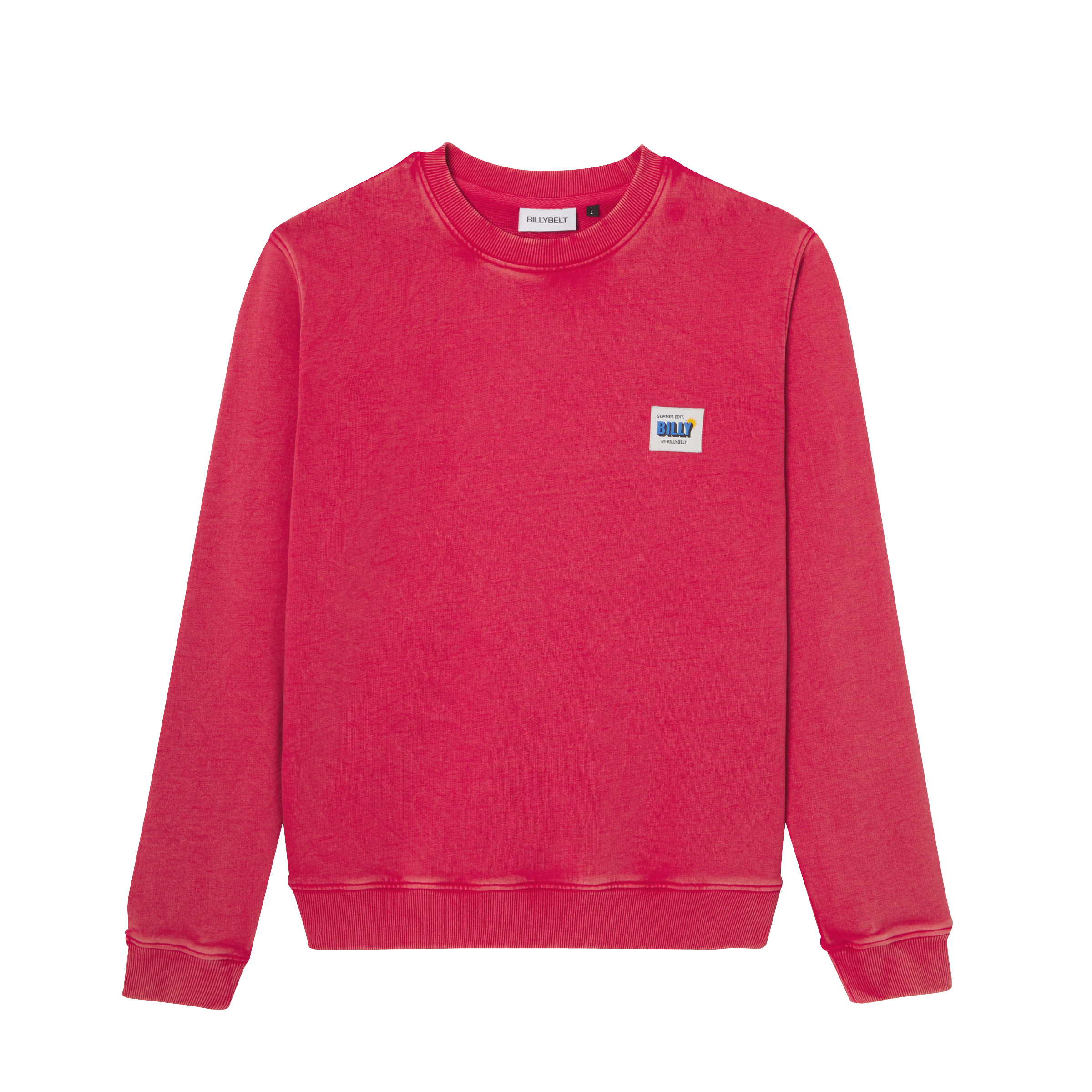 Vintage organic cotton sweatshirt  Rouge