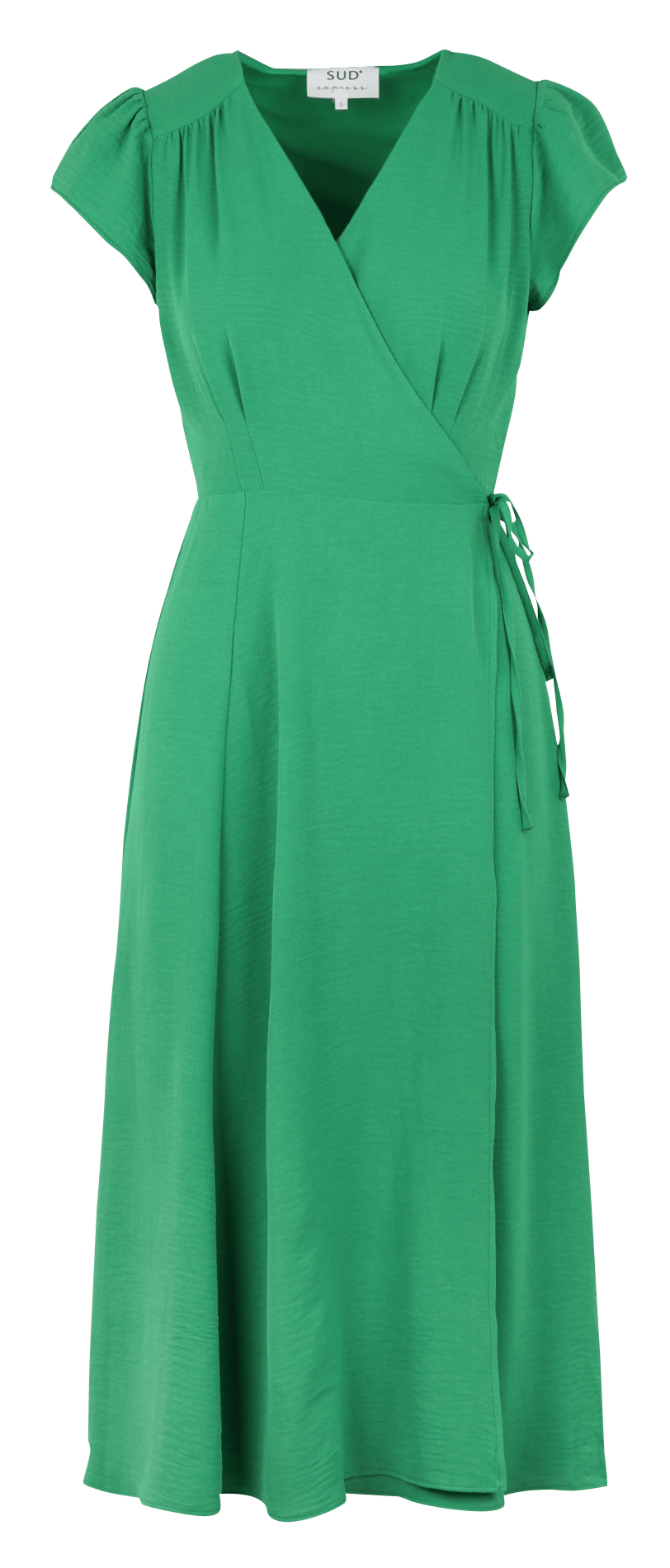 Kurzkleid mit V-Ausschnitt SUD EXPRESS Grun