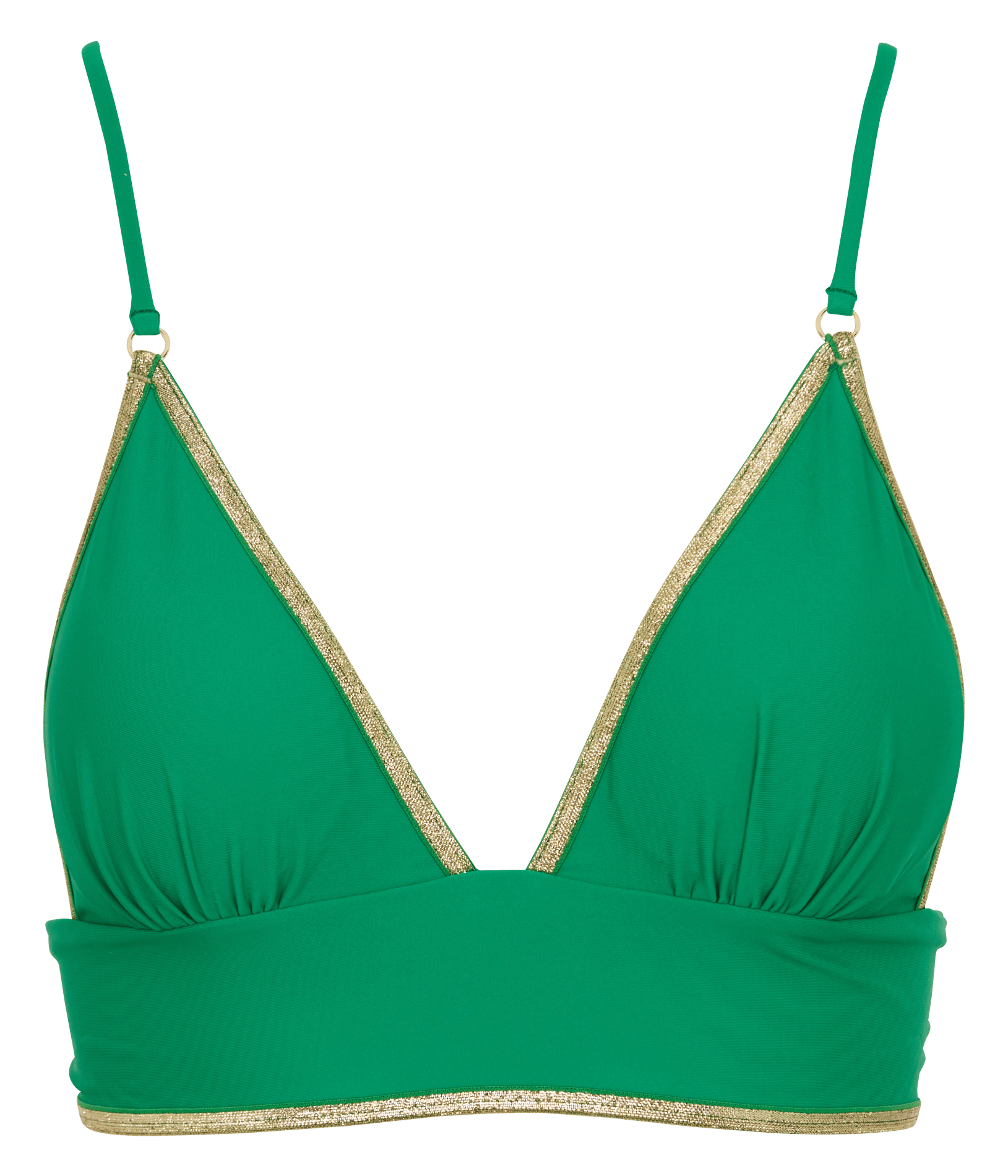 Triangle bikini top LA NOUVELLE Green