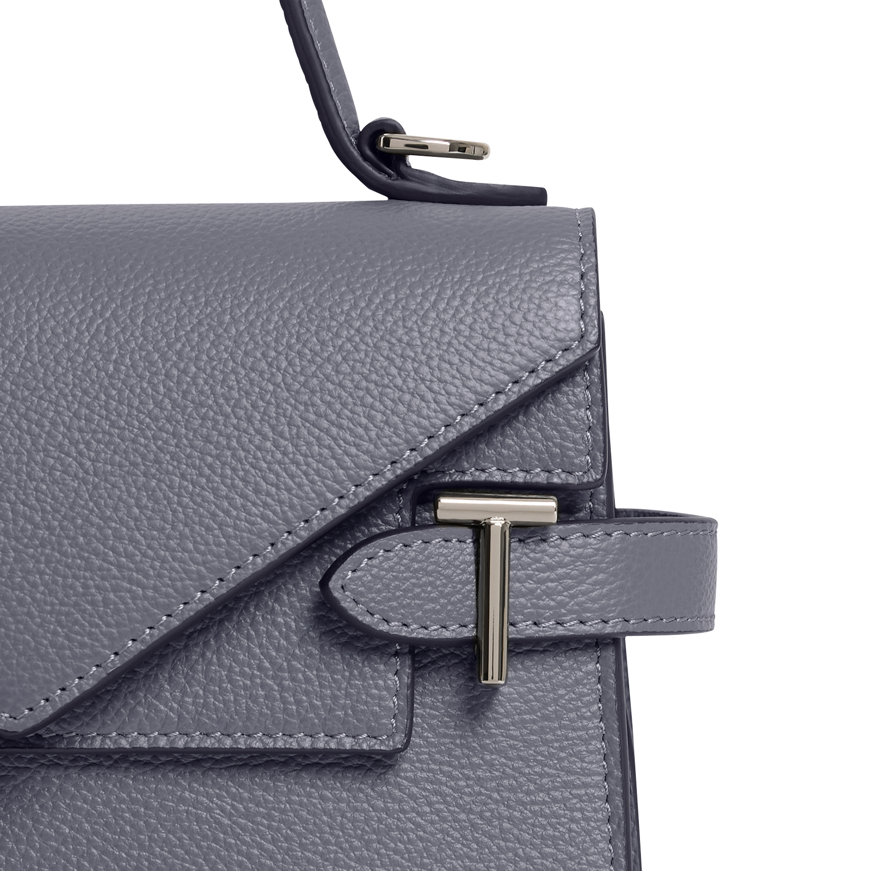 Leather handbag | Blue LE TANNEUR Women