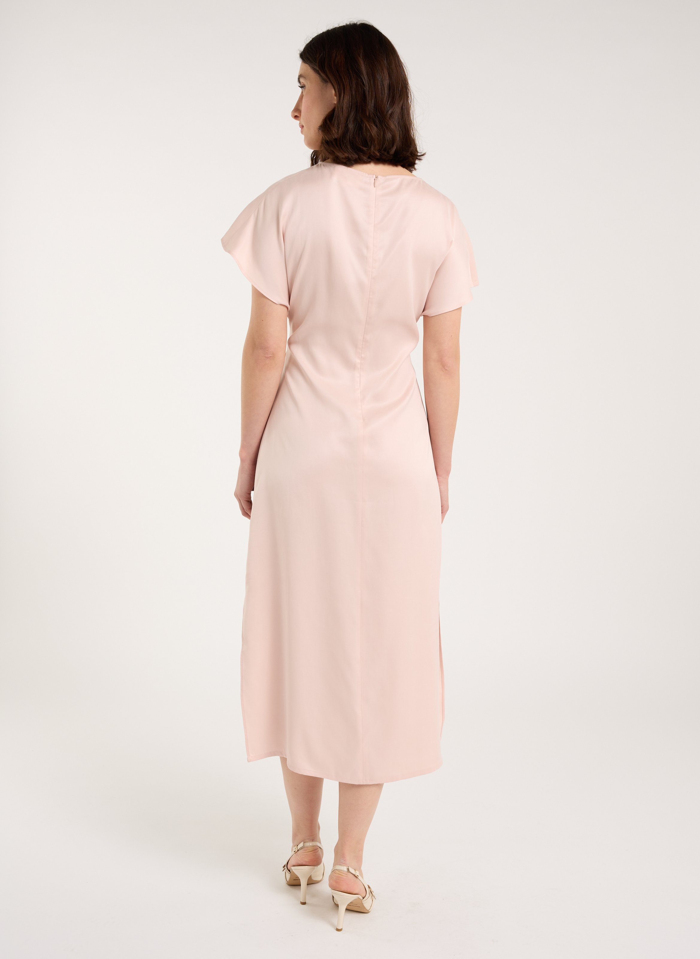 Midikleid SAISON 1865 Rosa