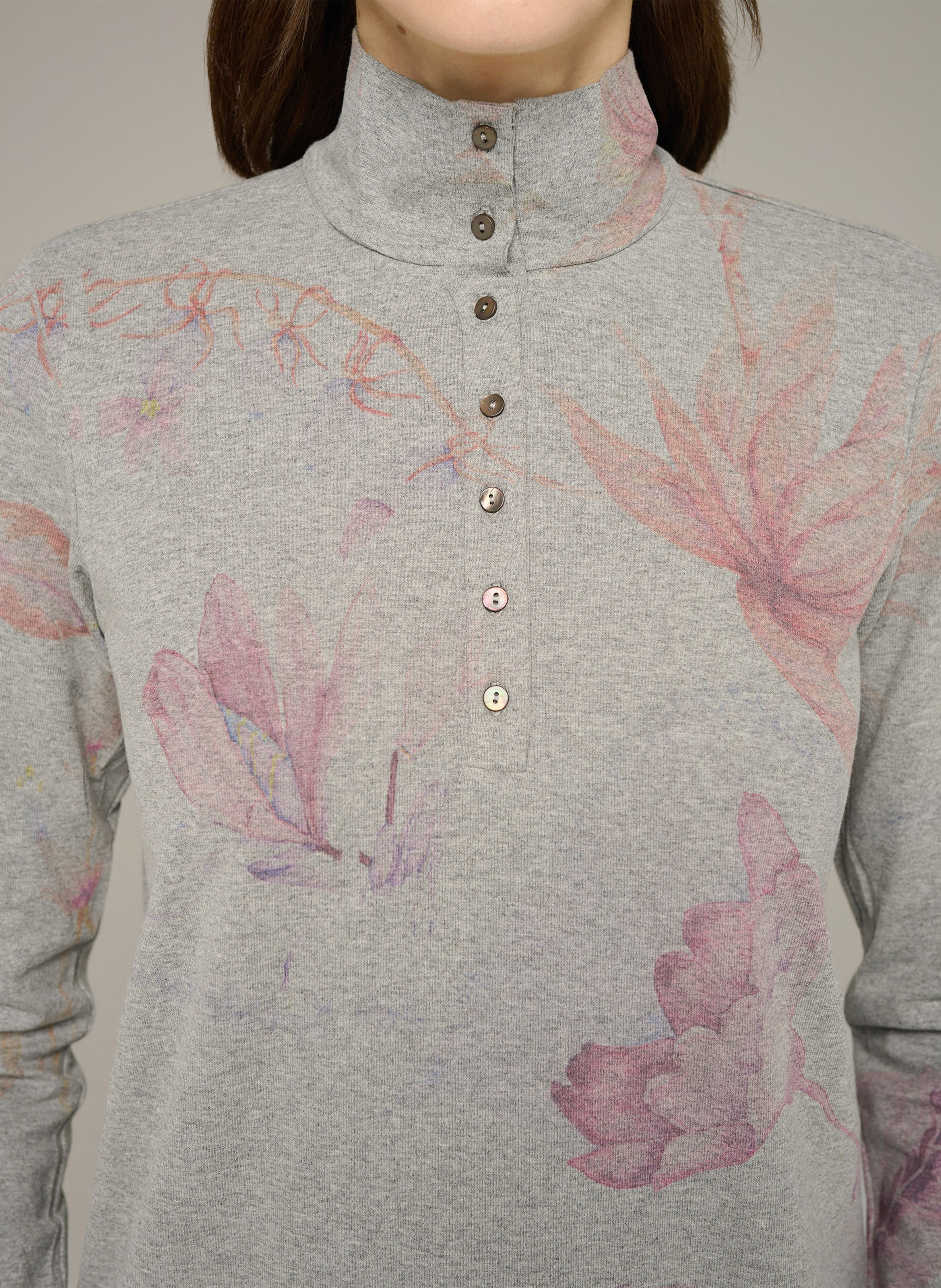 Tee-shirt droit en coton mélangé COTELAC Mehrfarbig