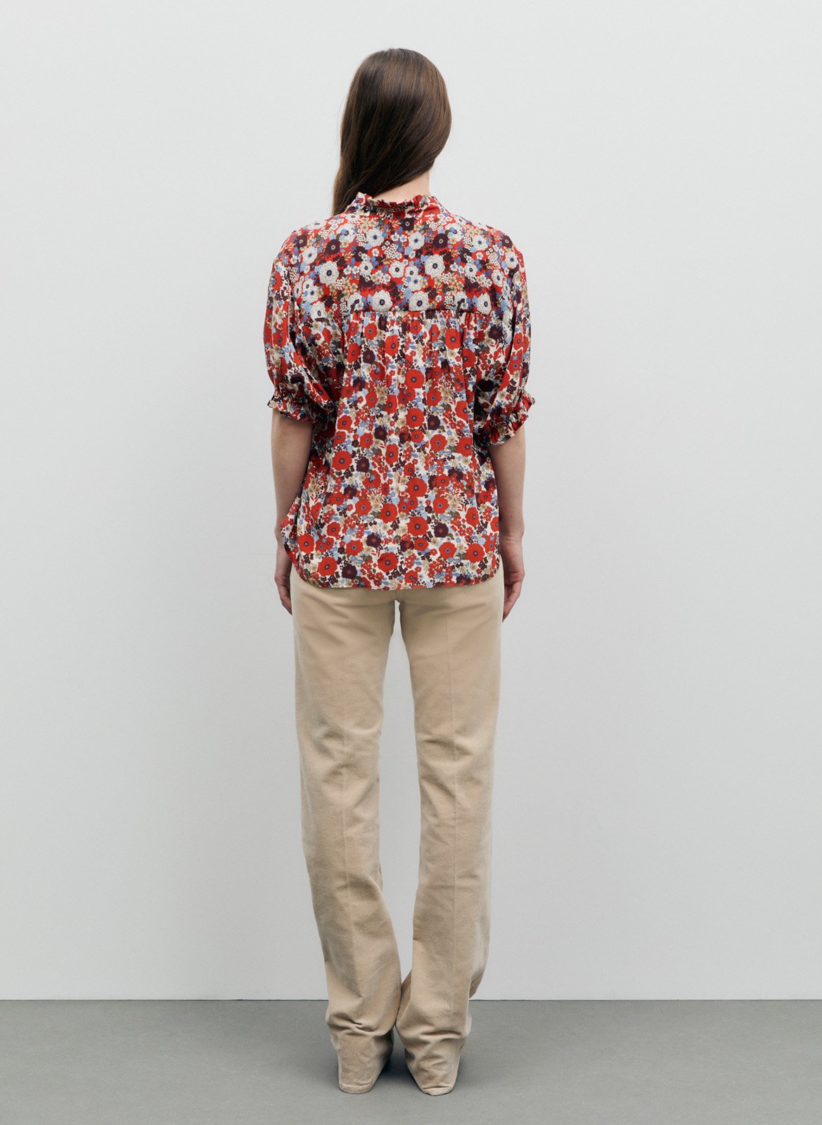 Wijde top met print GERARD DAREL Beige