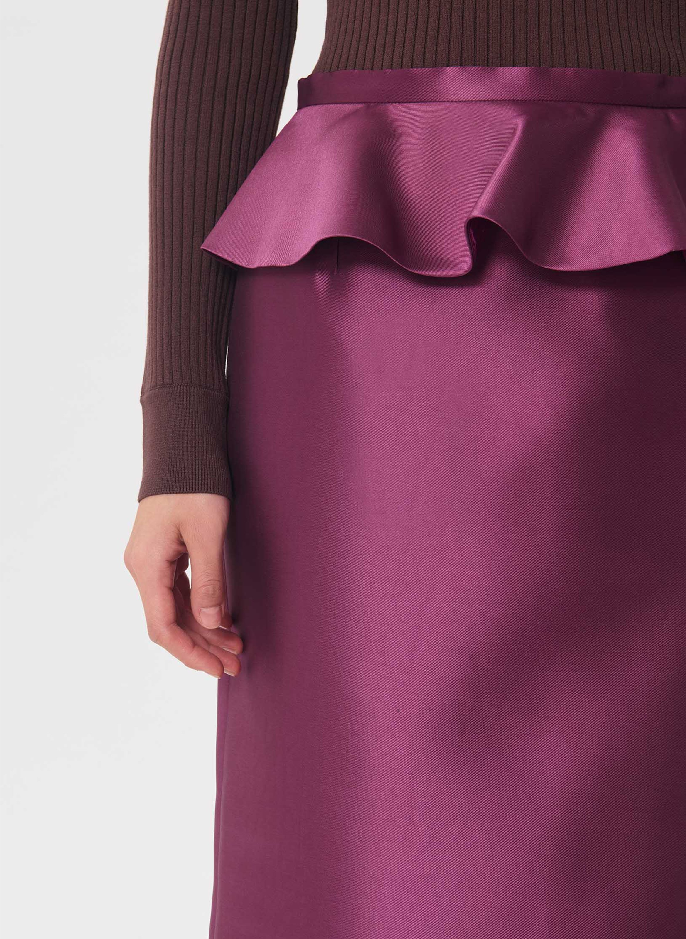 Midi skirt TARA JARMON Purple