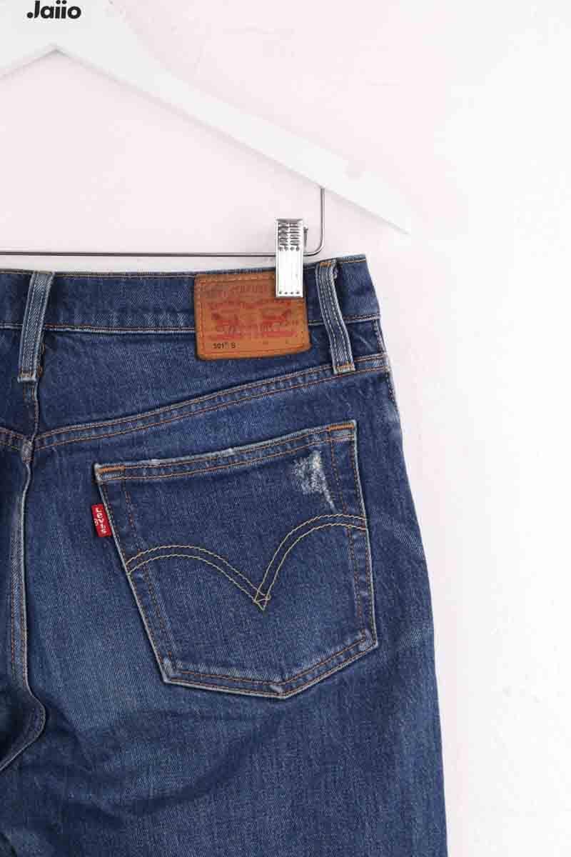 501 straight jeans LEVI'S - Seconde main Blue