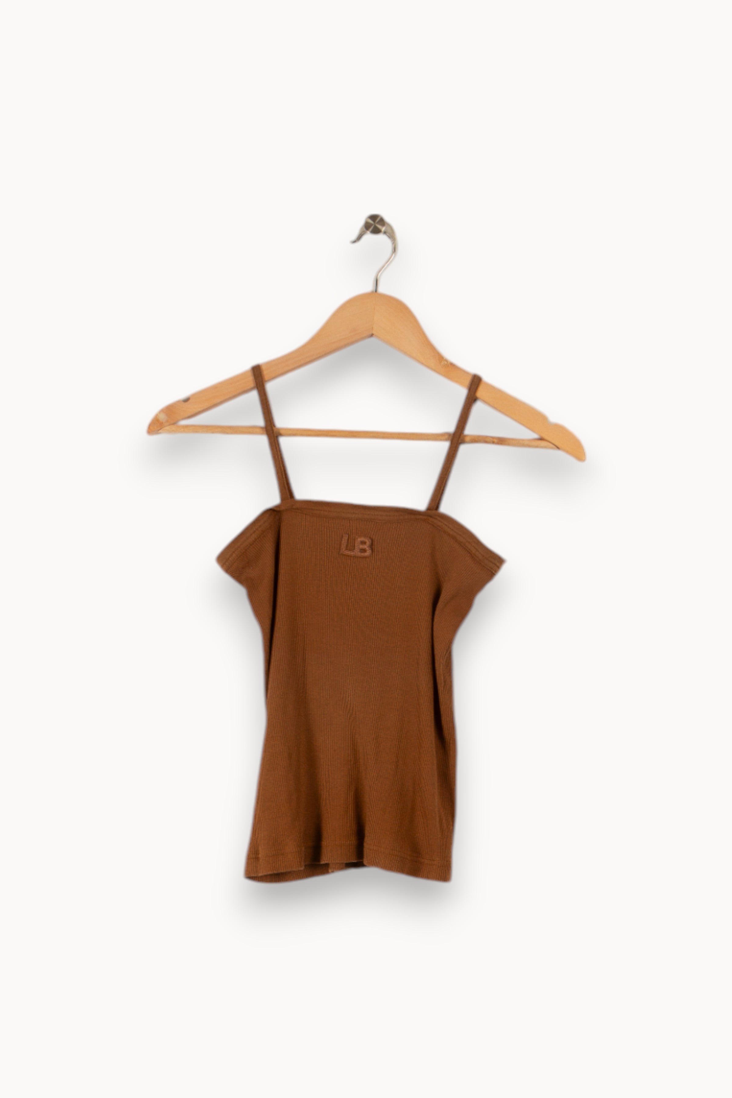 Top & tank top LAURENCE BRAS - Seconde Main Brown