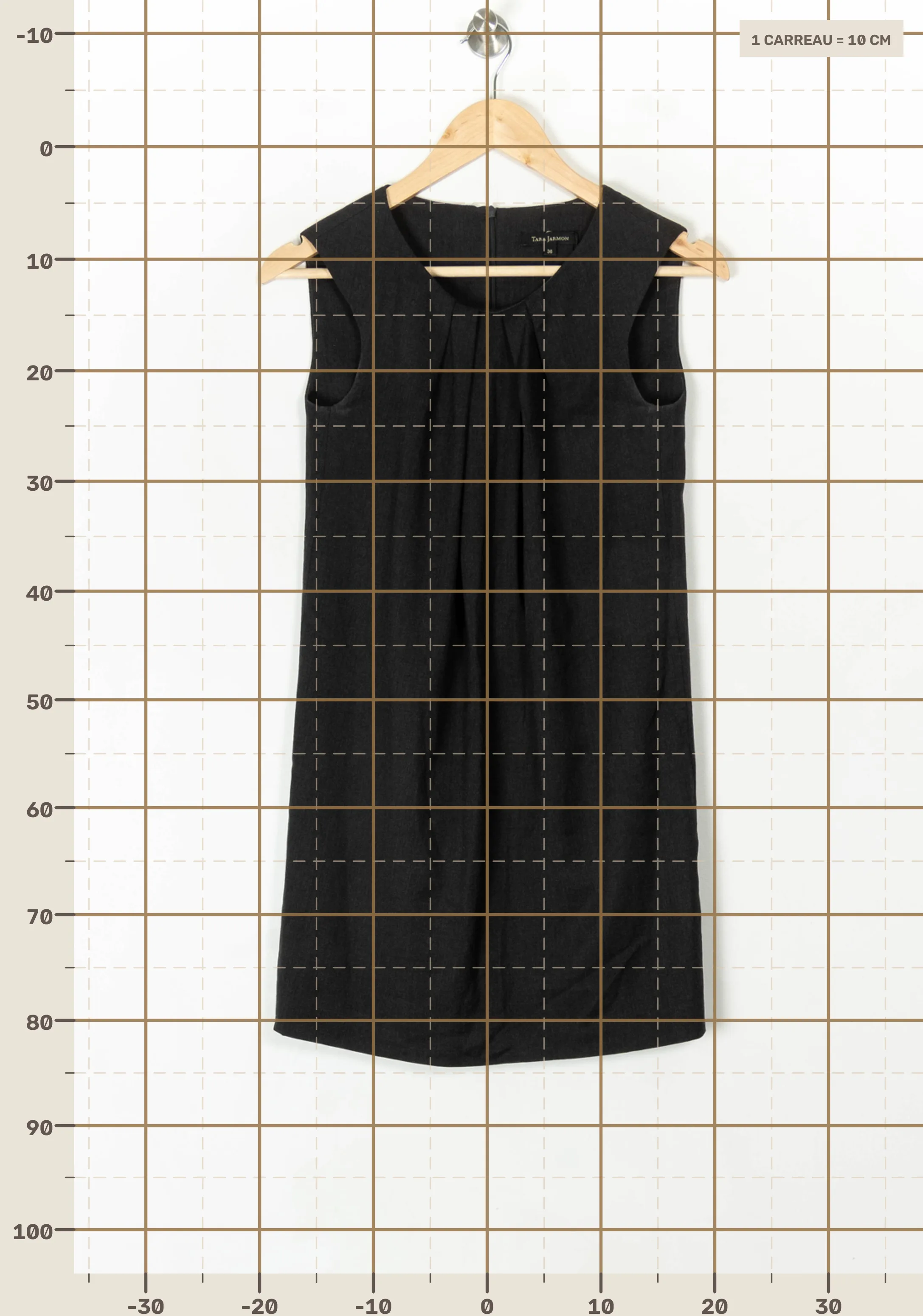 Short & midi dress TARA JARMON - Seconde Main Grey