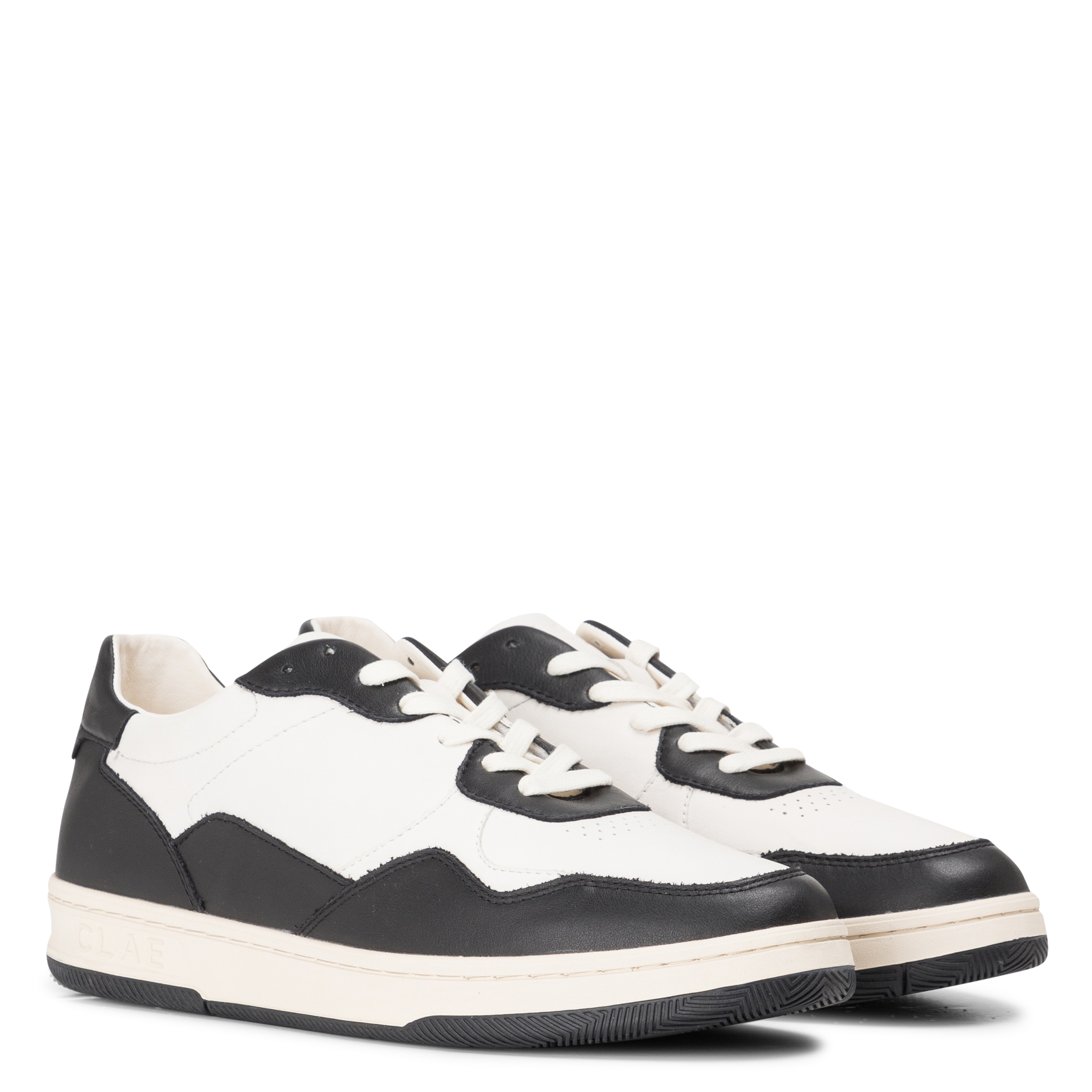 Leather low-top sneakers CLAE White