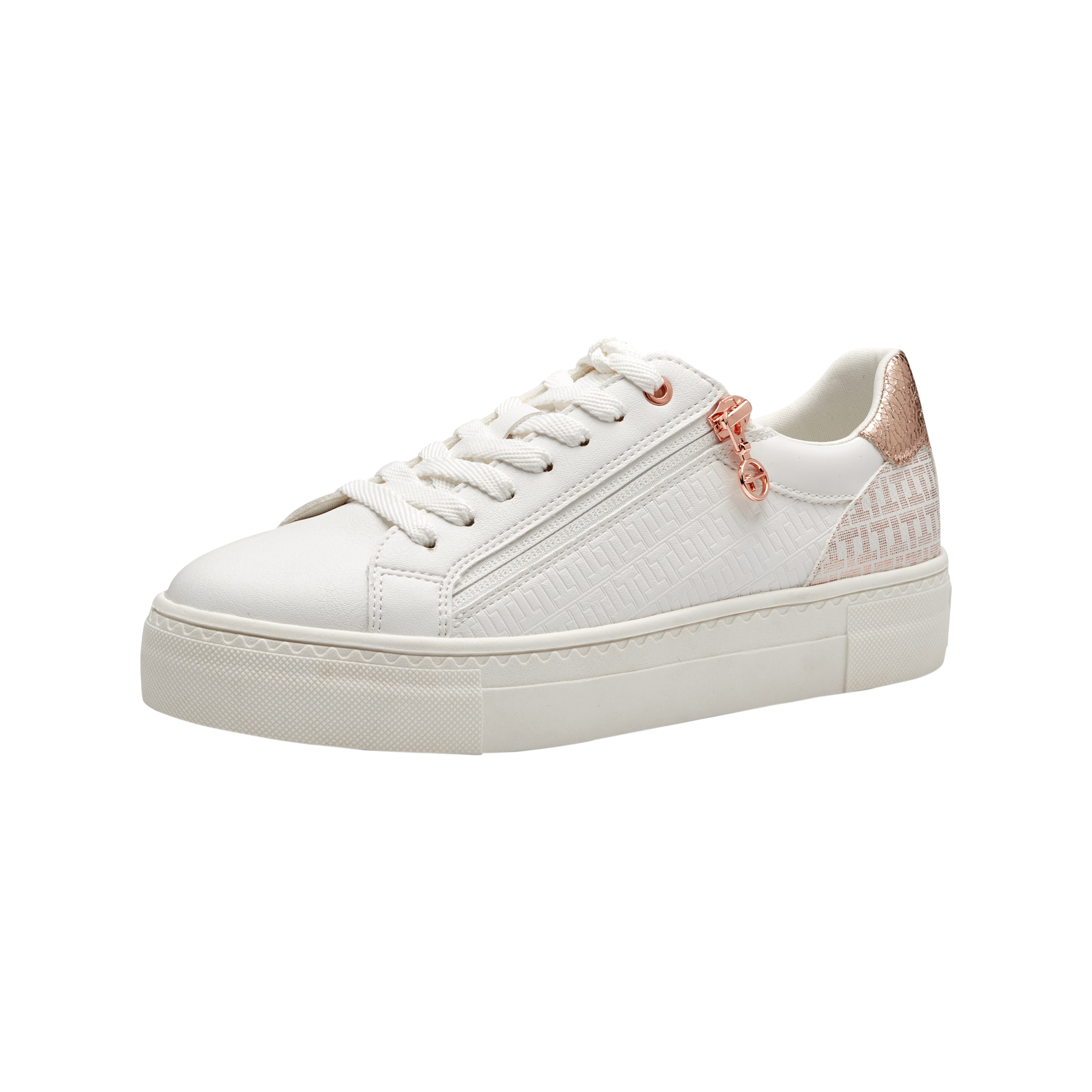 Lace-up sneakers TAMARIS White