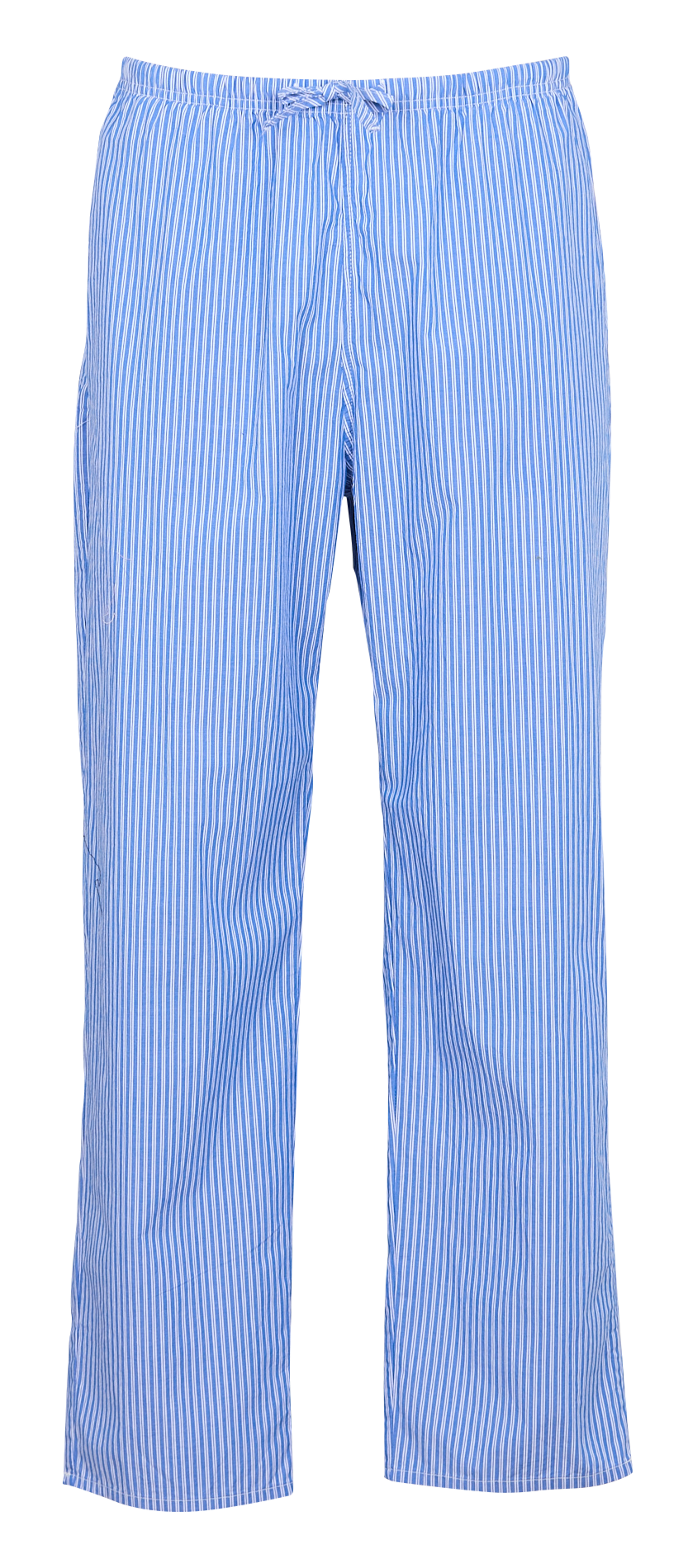 Straight striped cotton pants AMERICAN VINTAGE Blue