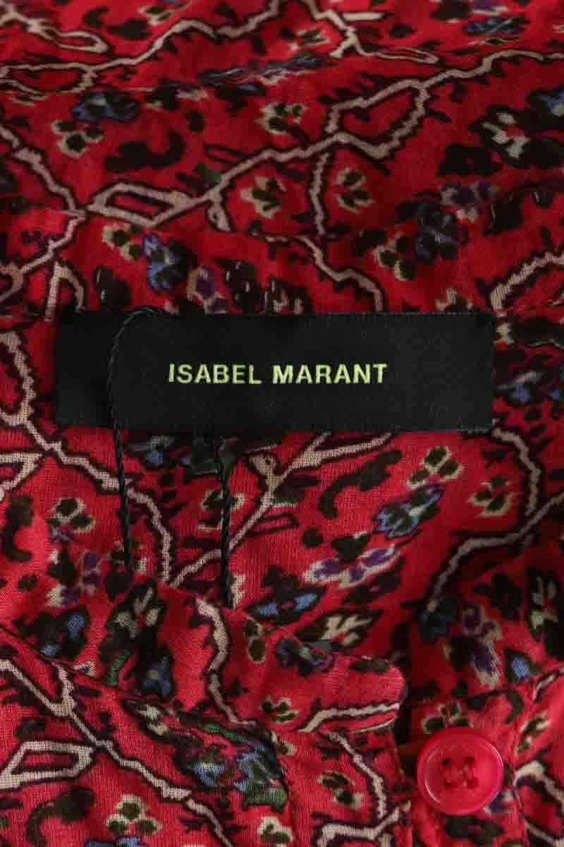 Cotton dress ISABEL MARANT - Seconde Main Red