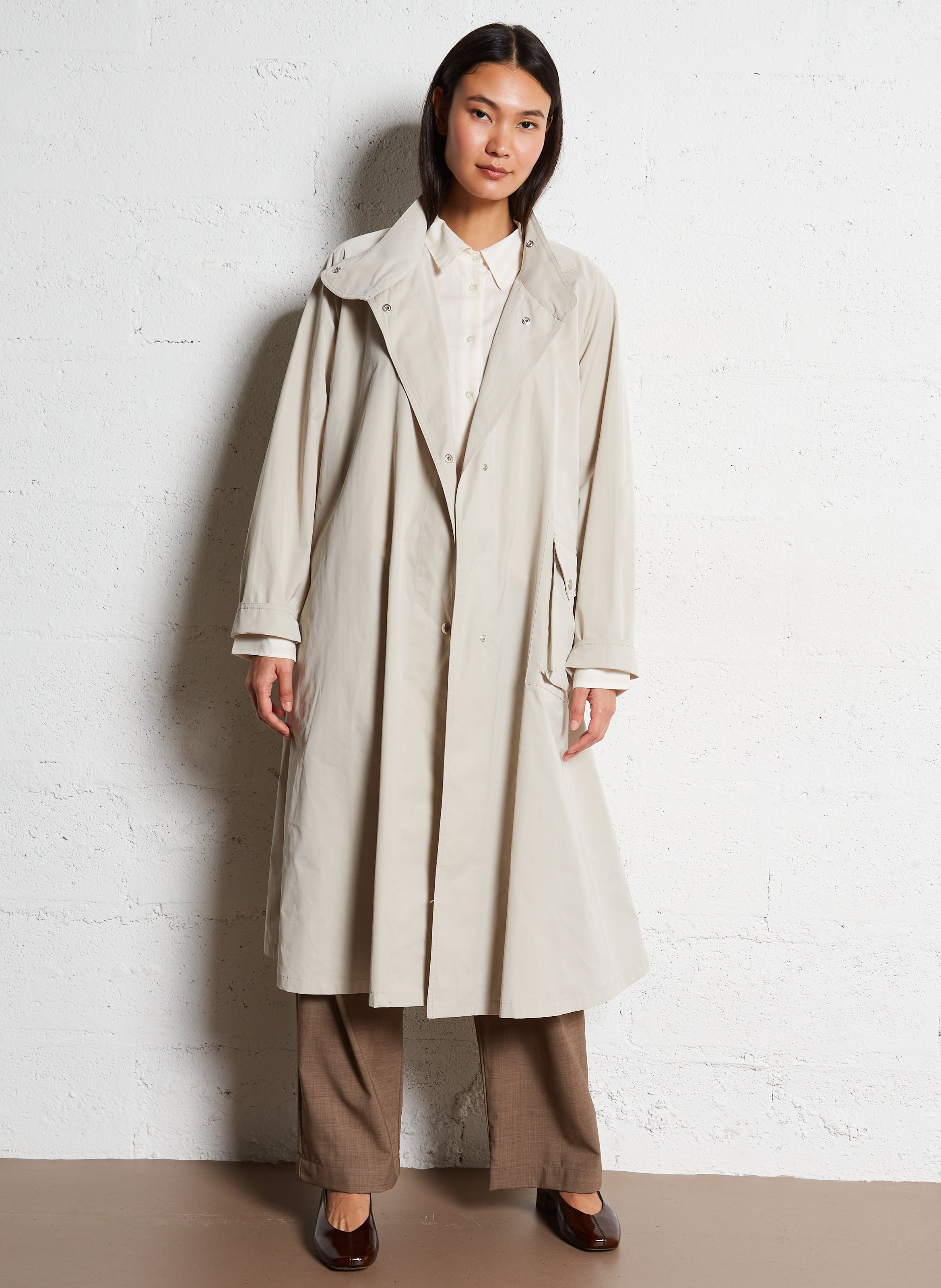 Oversized trench coat MASSCOB Beige