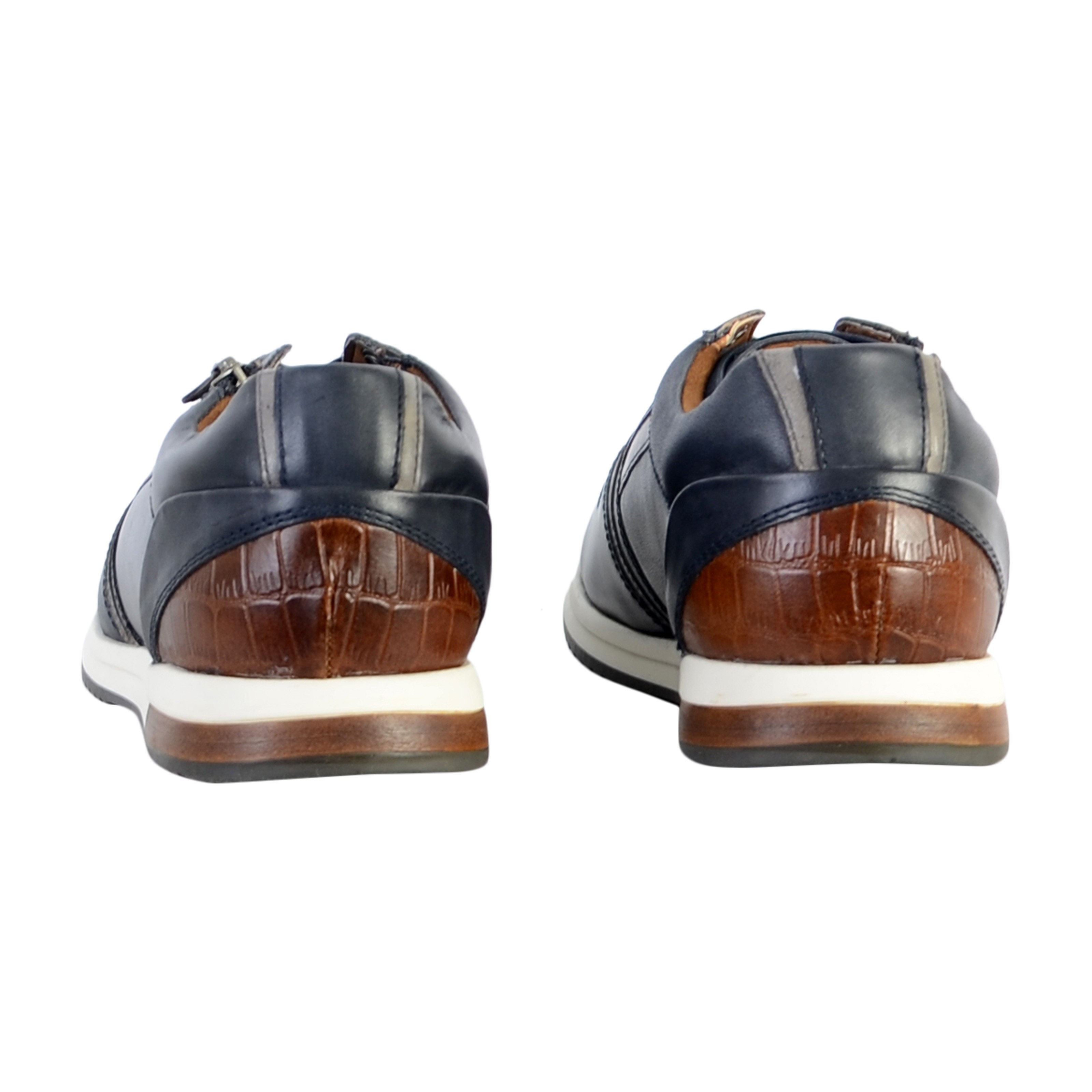 Leather playful basket REDSKINS Blue