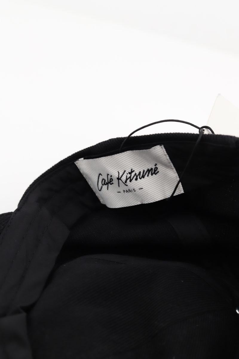 Casquette en coton MAISON KITSUNÉ - Seconde main Noir