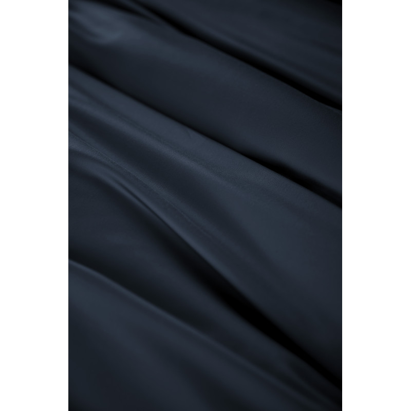 "Salomé" Bamboo Viscose Duvet Cover 120 threads/cm² L'EFFET PAPILLON Blue