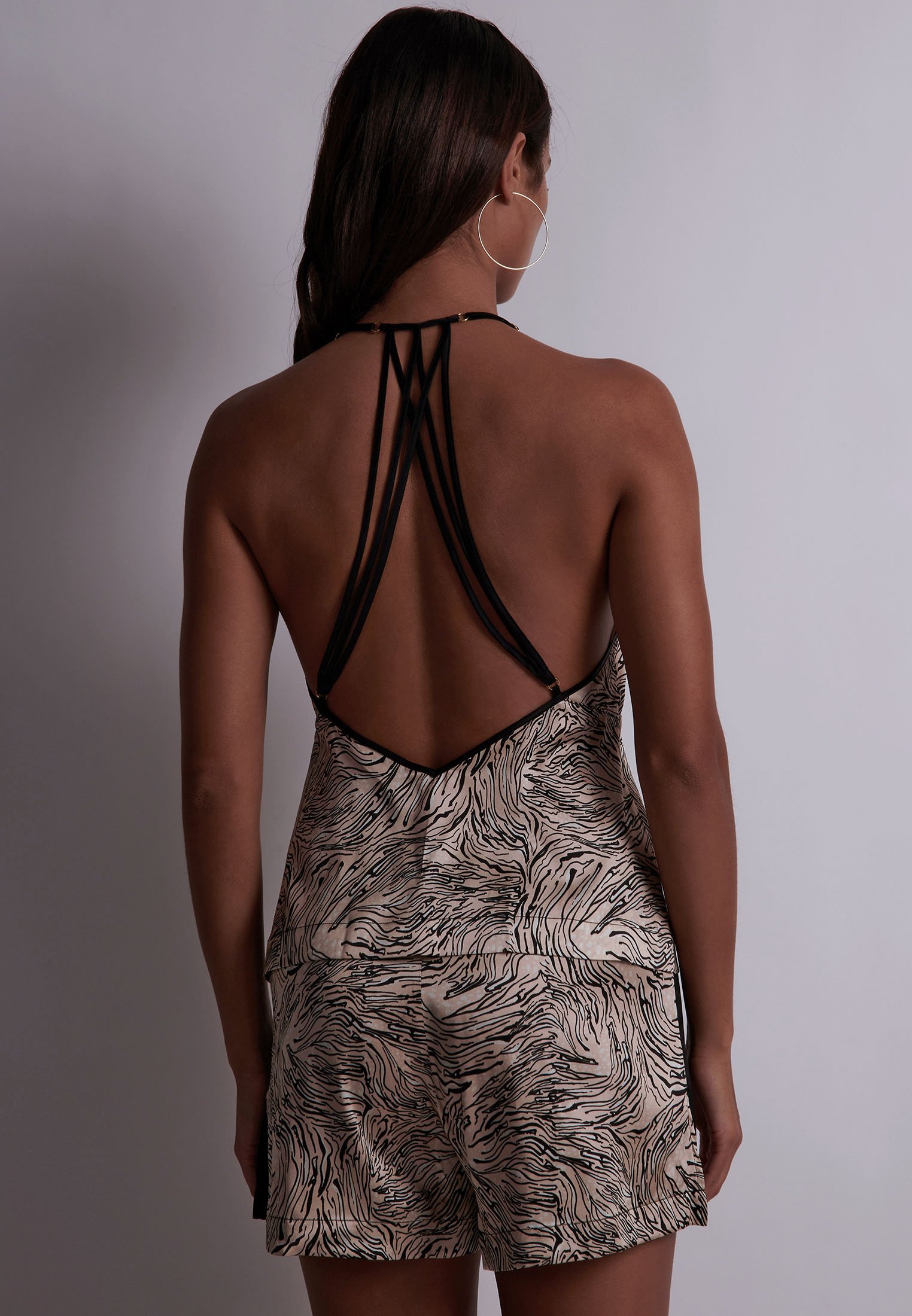 Strappy top AUBADE Beige