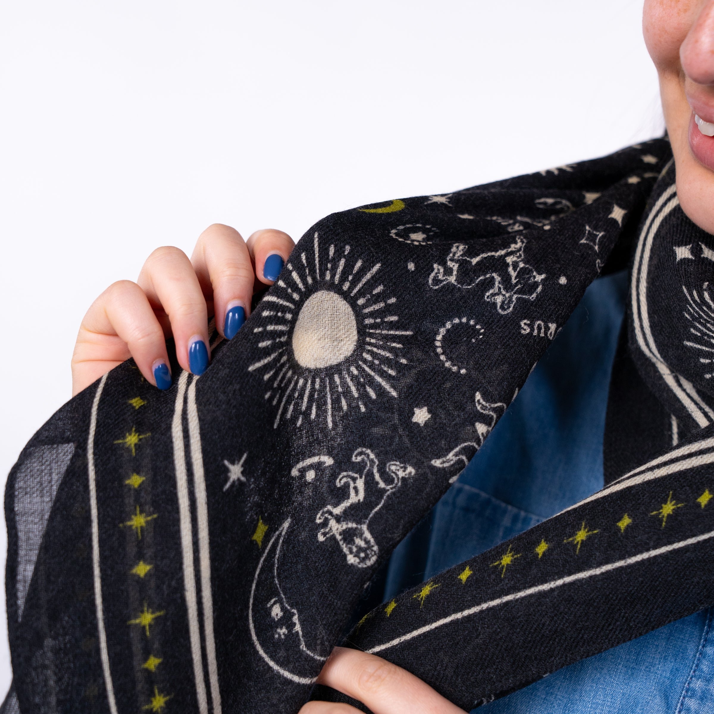 Madeleine wool scarf BILLYBELT Black