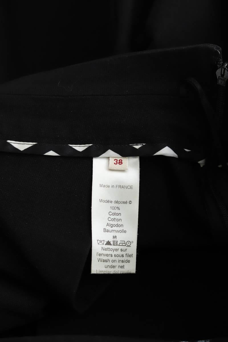 Cotton mini skirt KENZO - SECONDE MAIN Black