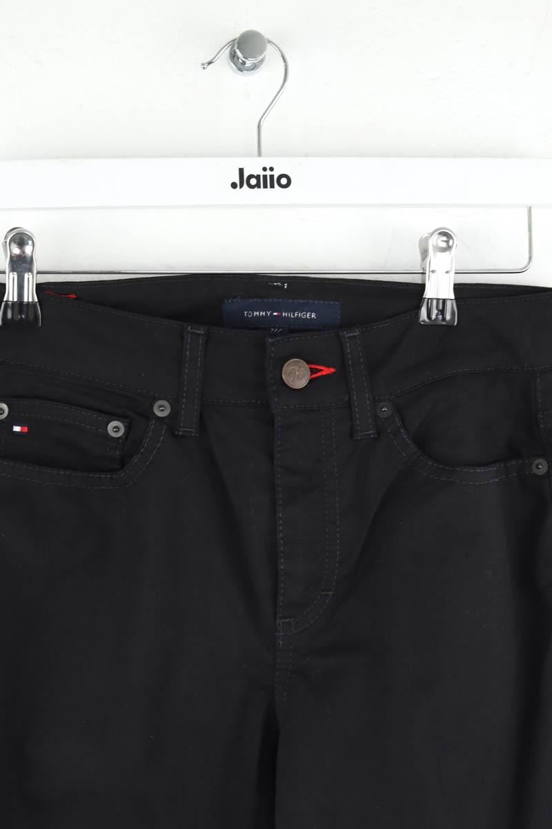 Cotton skinny jeans TOMMY HILFIGER - SECONDE MAIN Black